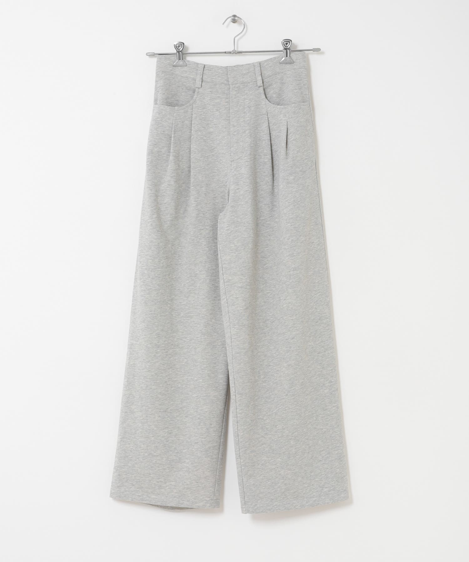 ダブルタックスウェットパンツ TOP GRAY One