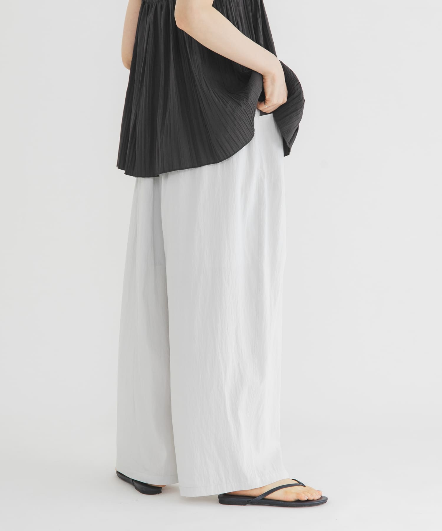 身長：163cm サイズ：one