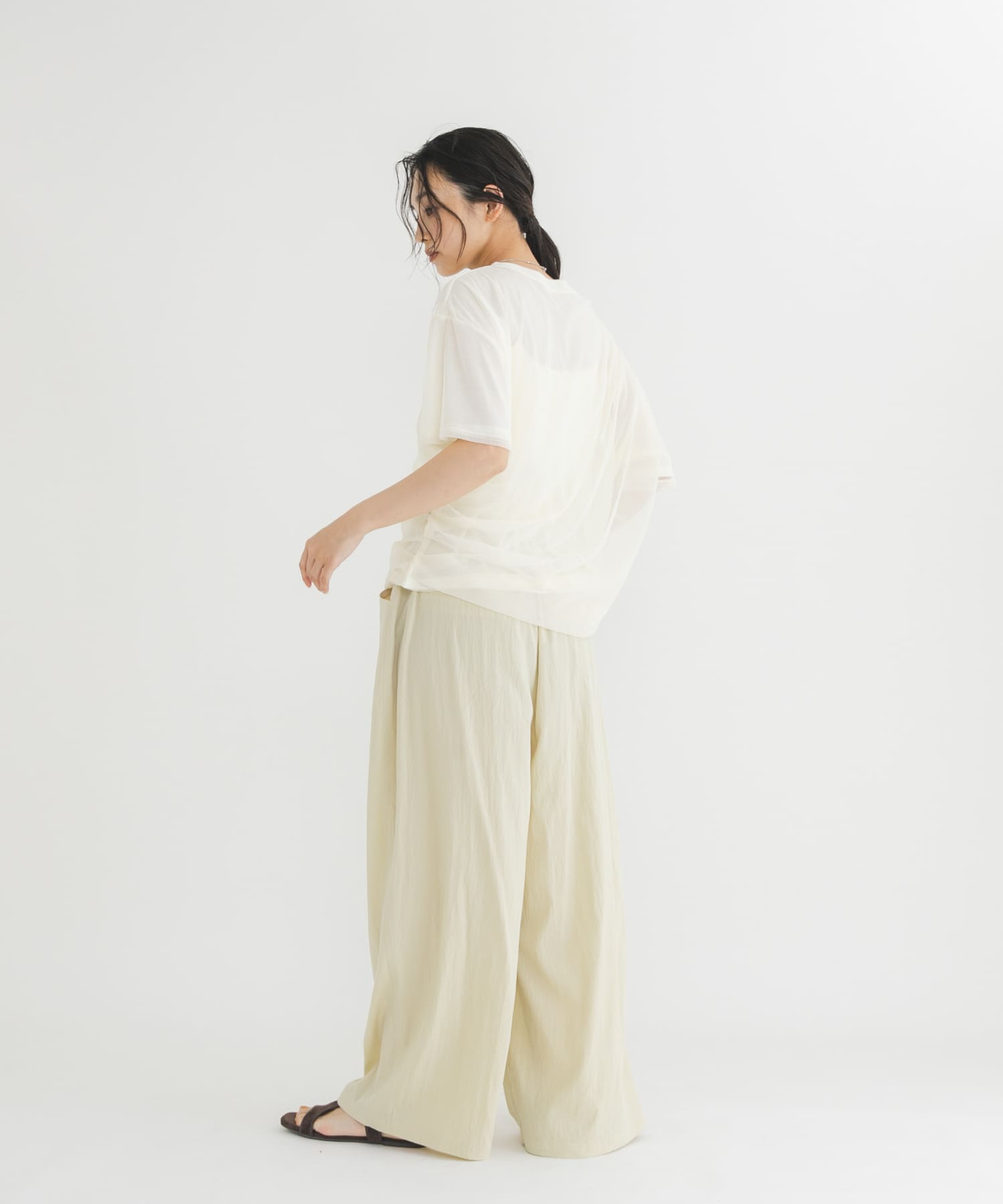 身長：163cm サイズ：one