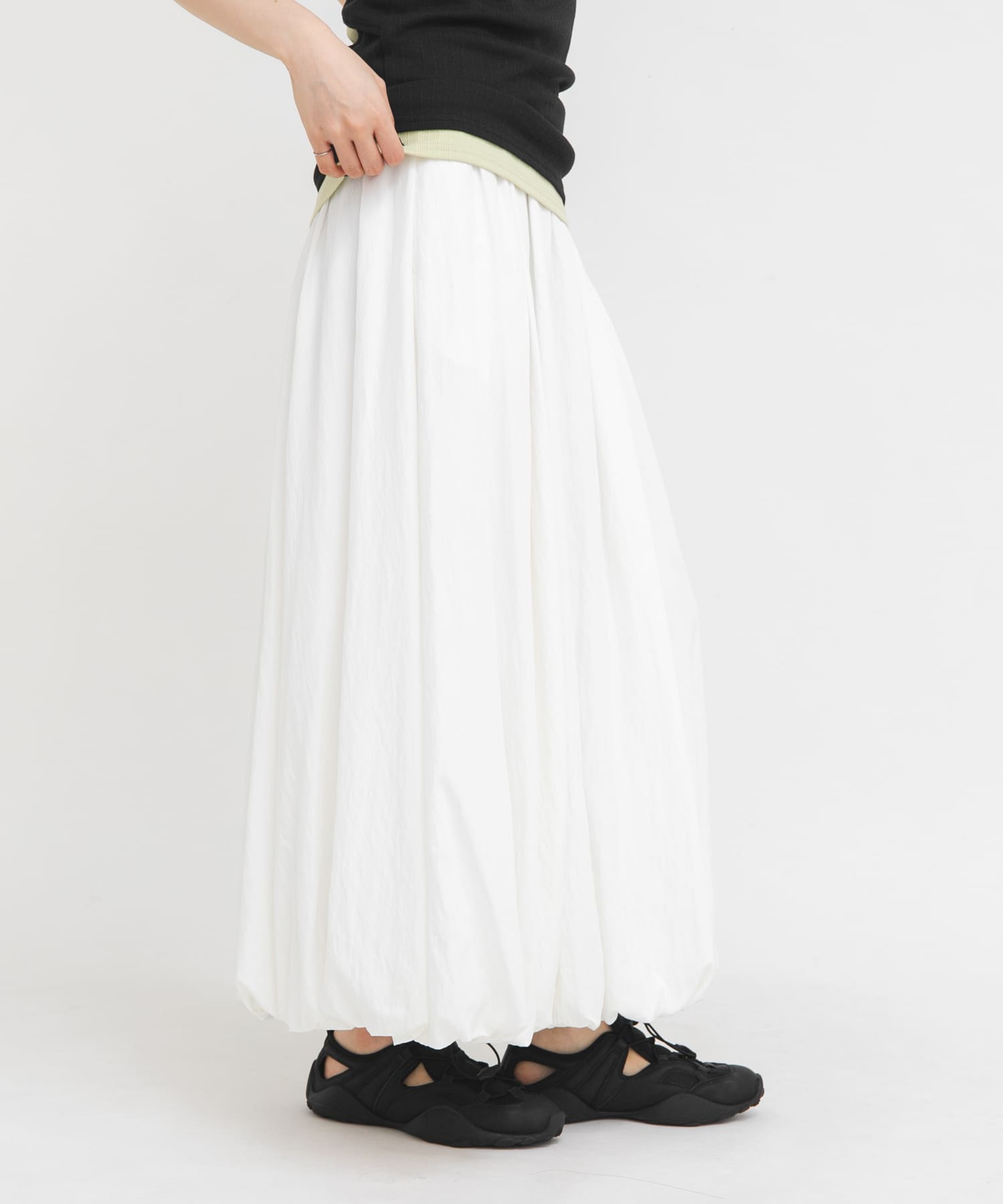 ギャザーバルーンスカート