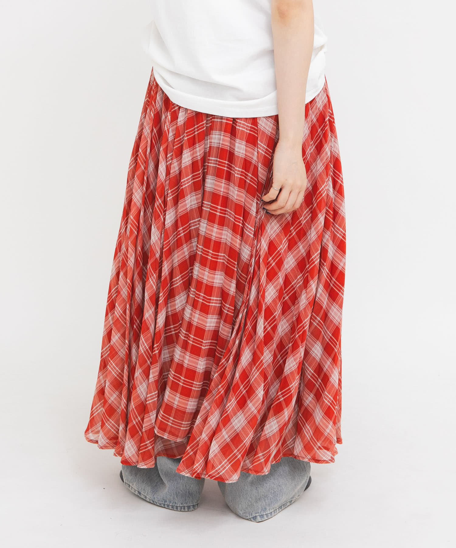 身長：160cm サイズ：one