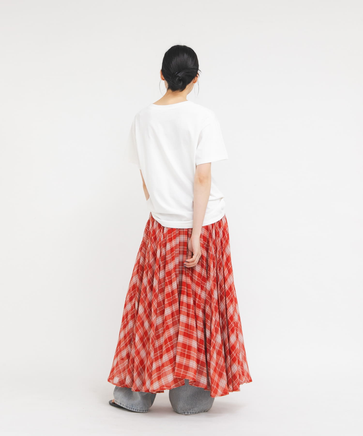 身長：160cm サイズ：one