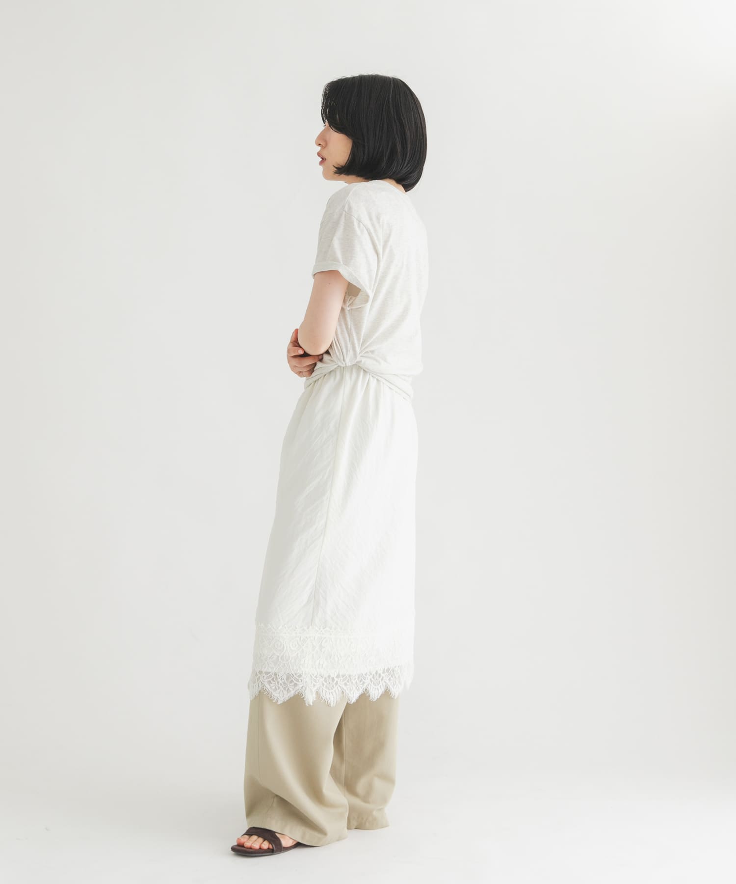 身長：160cm サイズ：one
