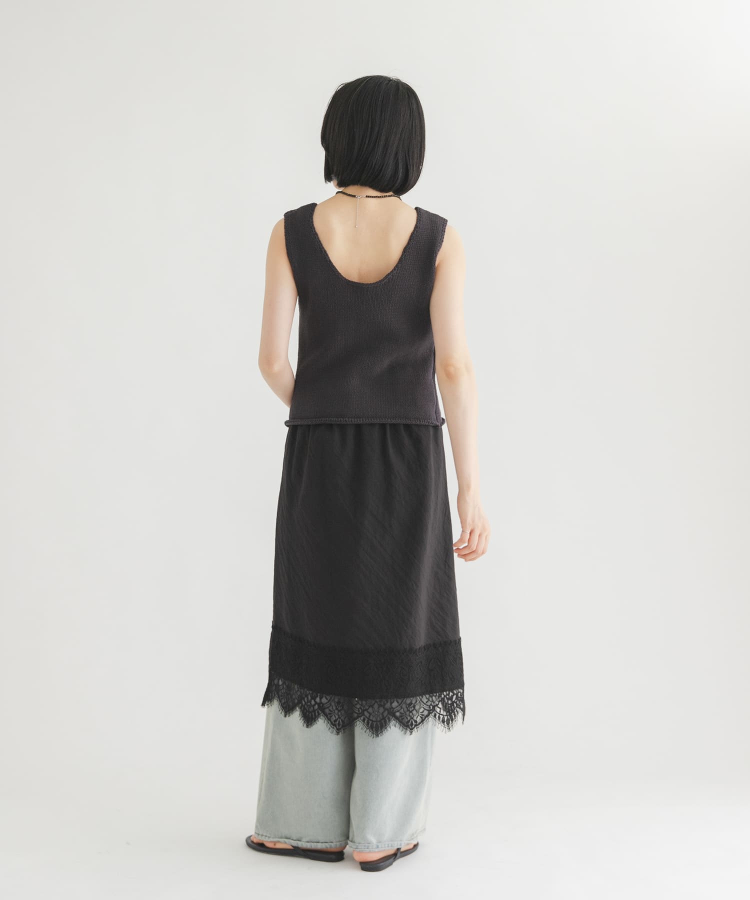 身長：160cm サイズ：one