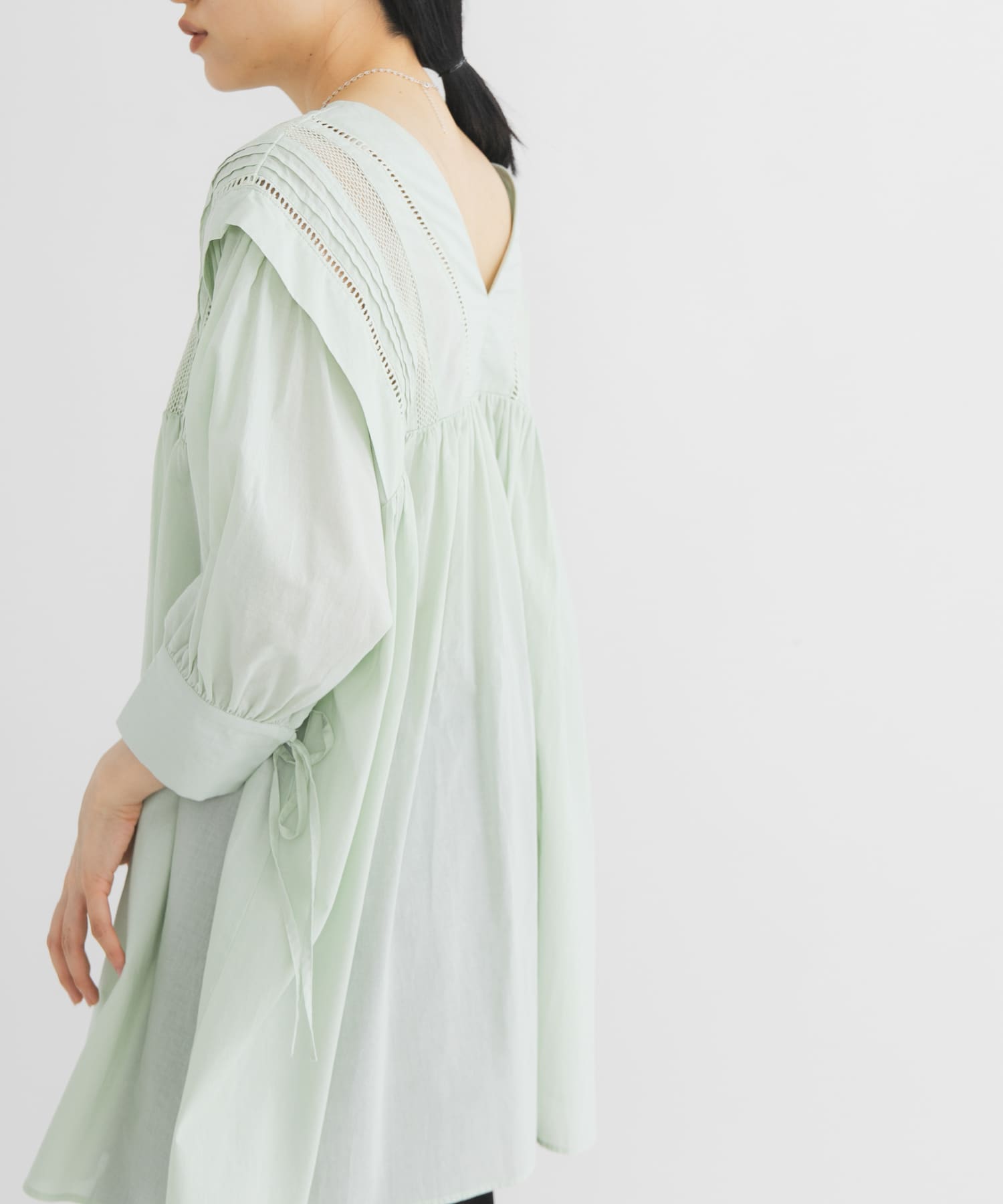 身長：160cm サイズ：one
