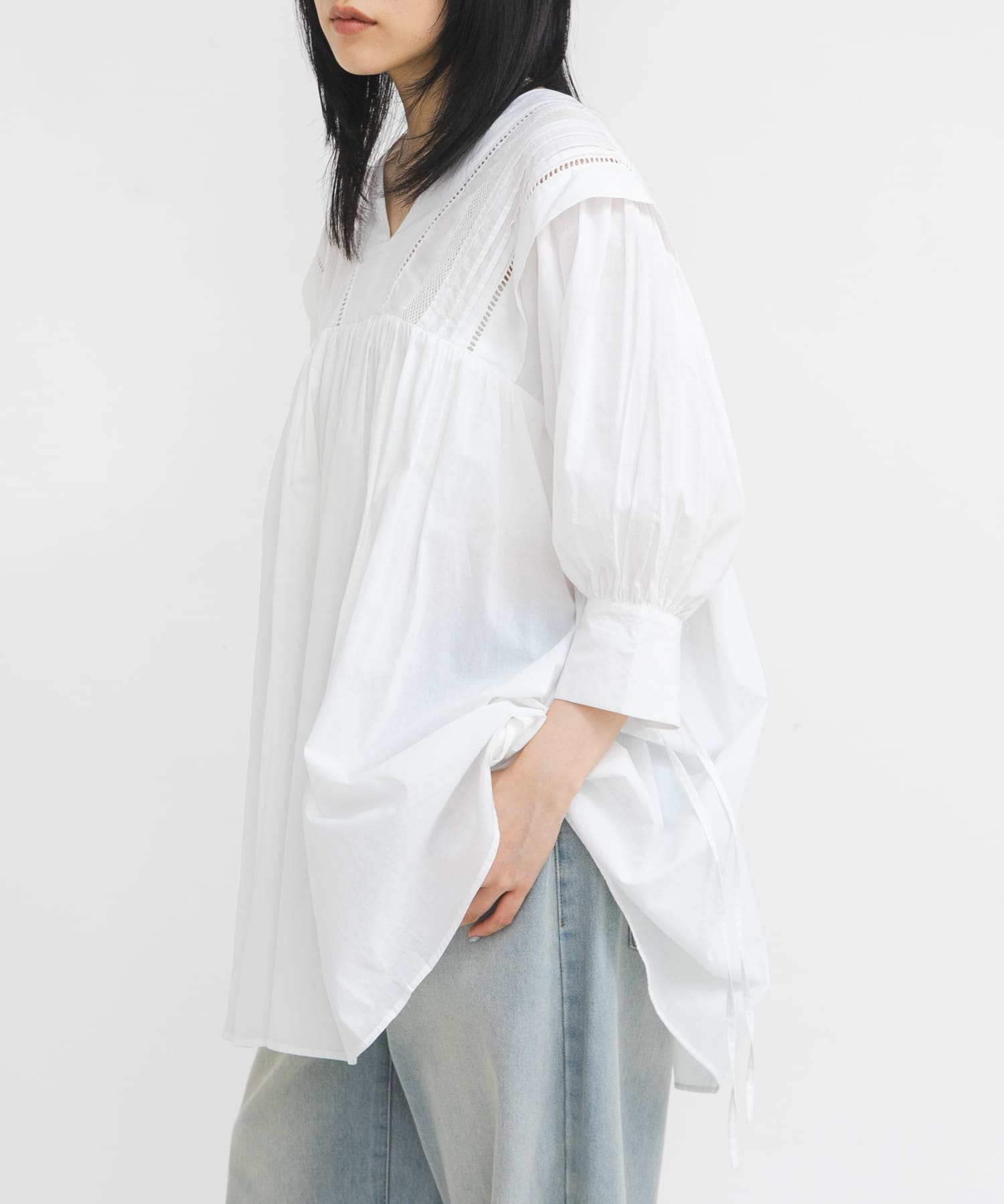 身長：160cm サイズ：one