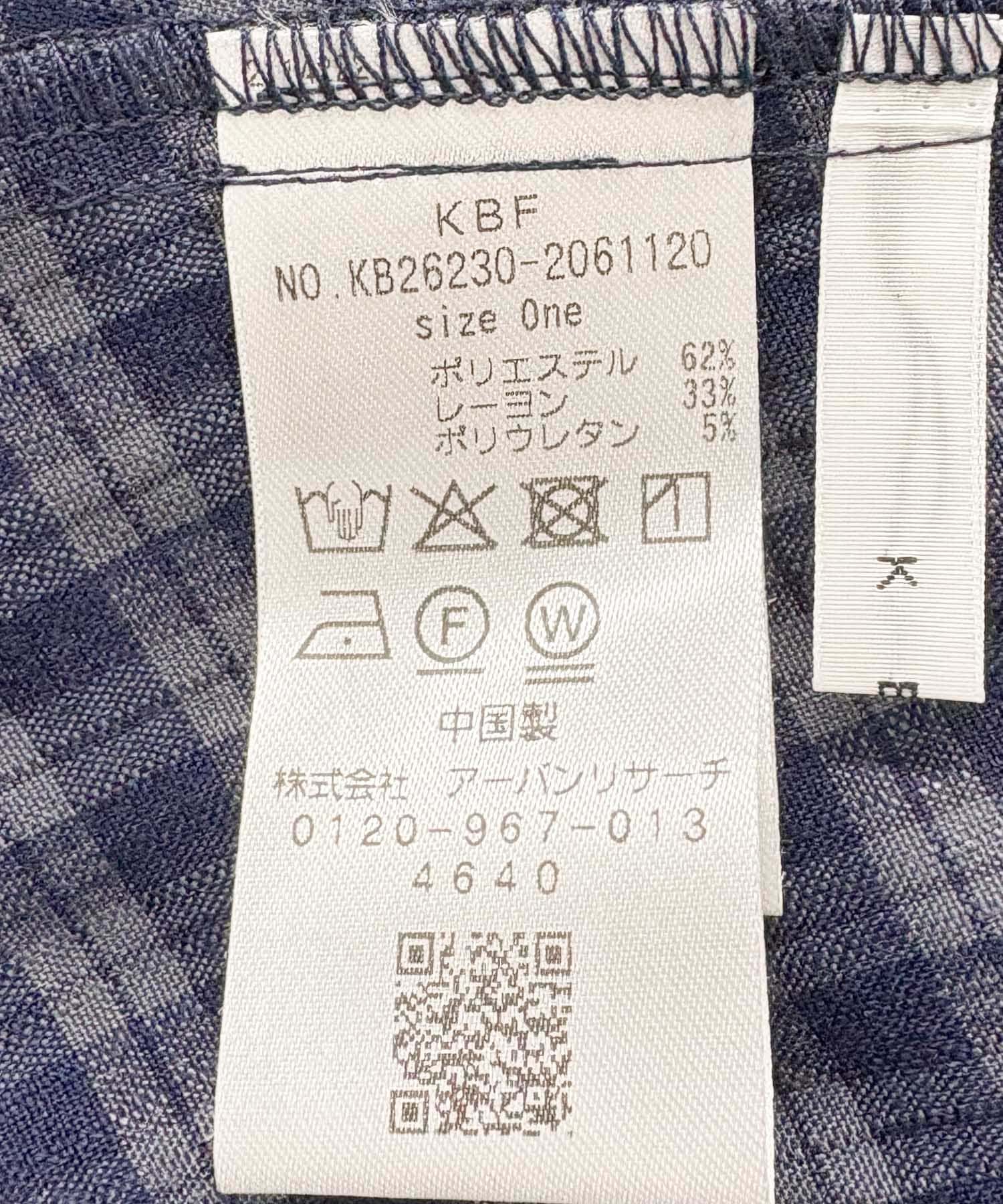 2WAYシャーリングチェックミニワンピース BROWN MIX One