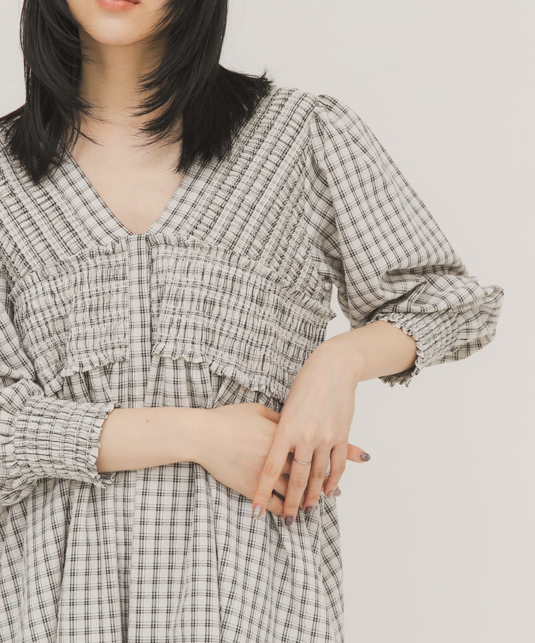 身長 : 160cm サイズ : one