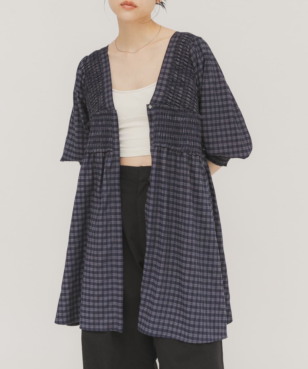 身長 : 160cm サイズ : one