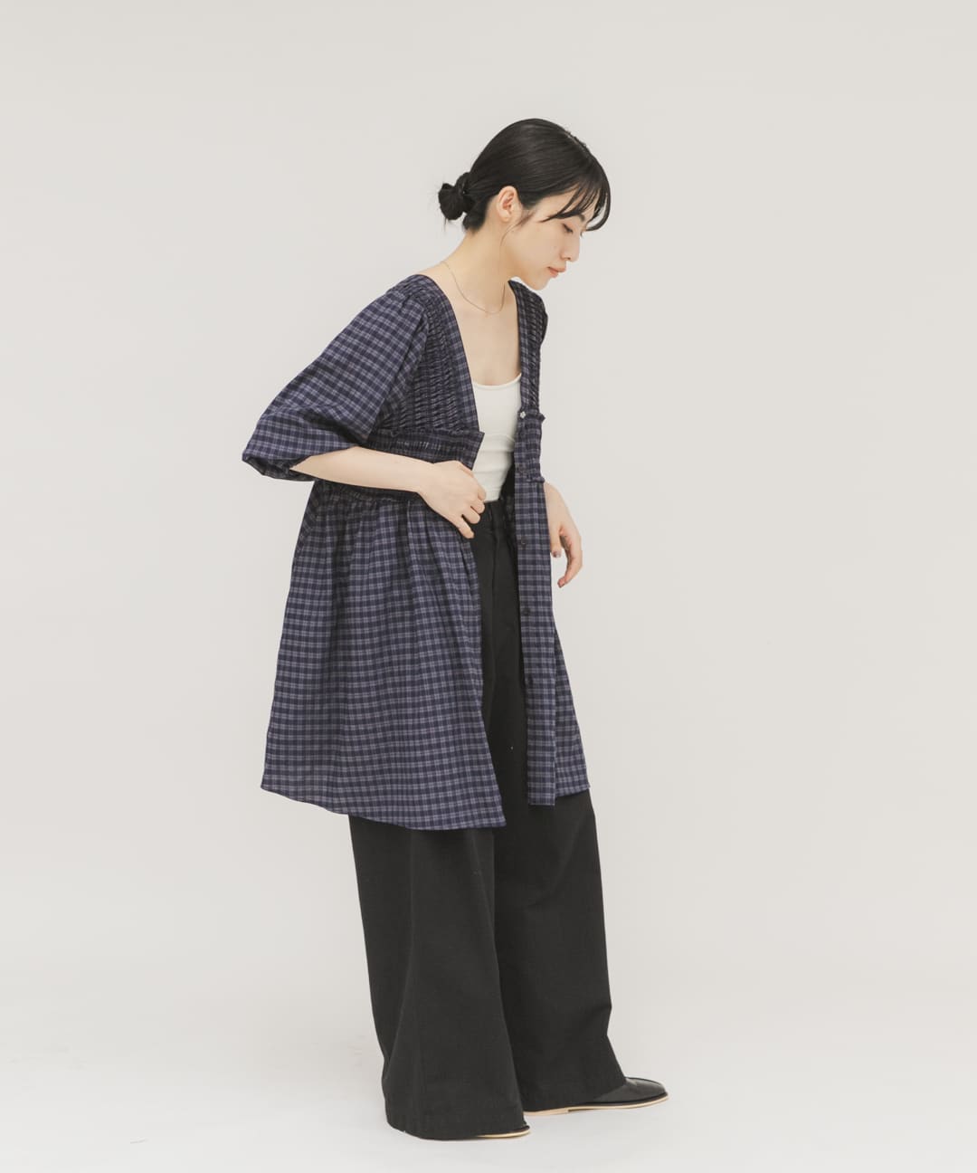 身長 : 160cm サイズ : one