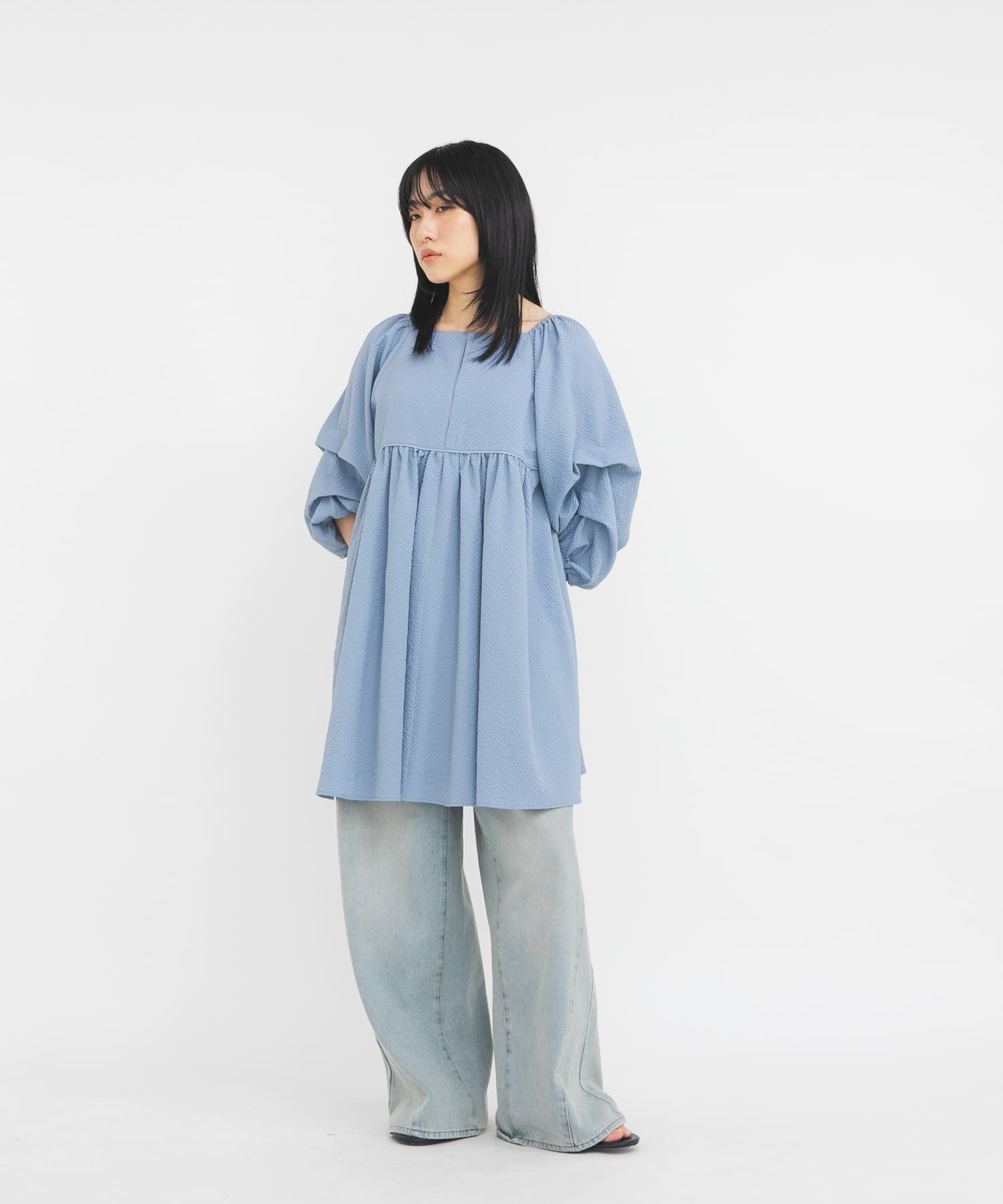 身長 : 160cm サイズ : one