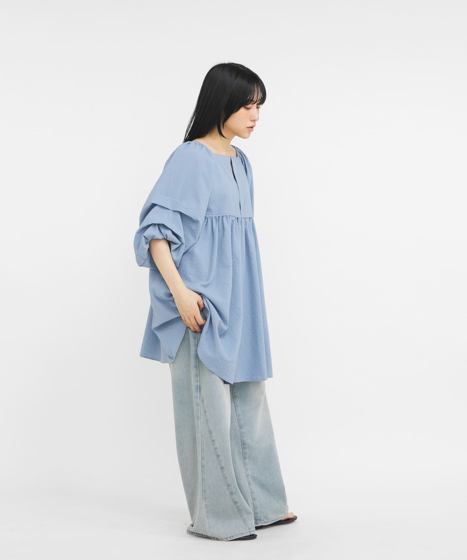 身長 : 160cm サイズ : one
