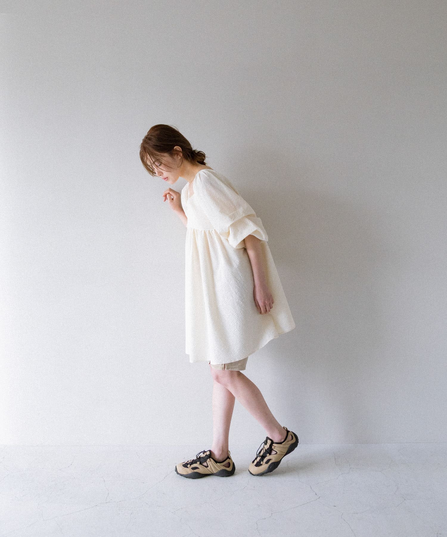 身長 : 159cm サイズ : one