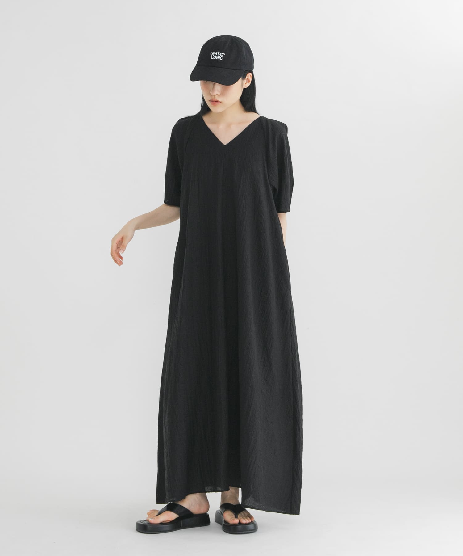 2WAYタックスリーブフレアワンピース(One OLIVE): ワンピース｜URBAN