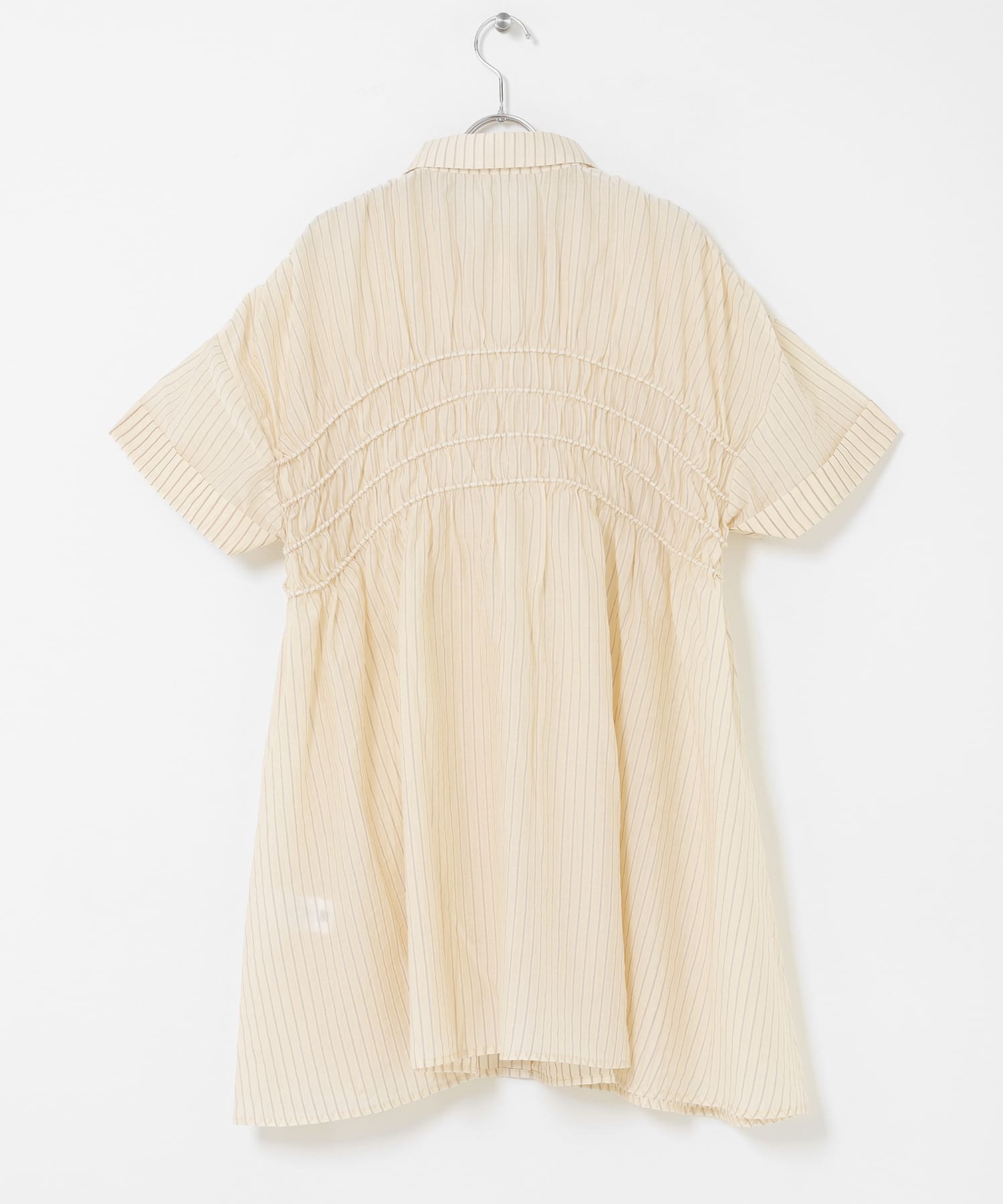 ターンナップシャーリングミニワンピース IVORY One