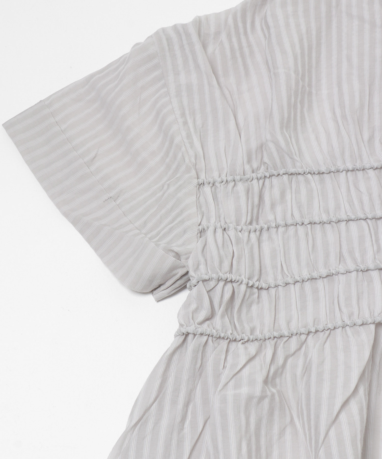 ターンナップシャーリングミニワンピース GRAY One