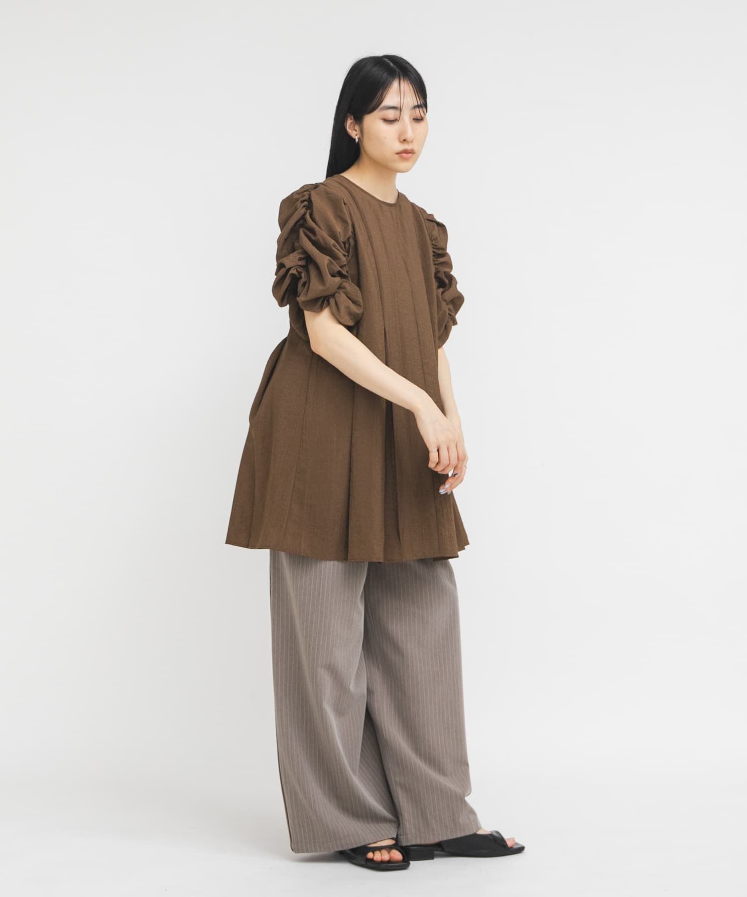 身長：160cm サイズ：one