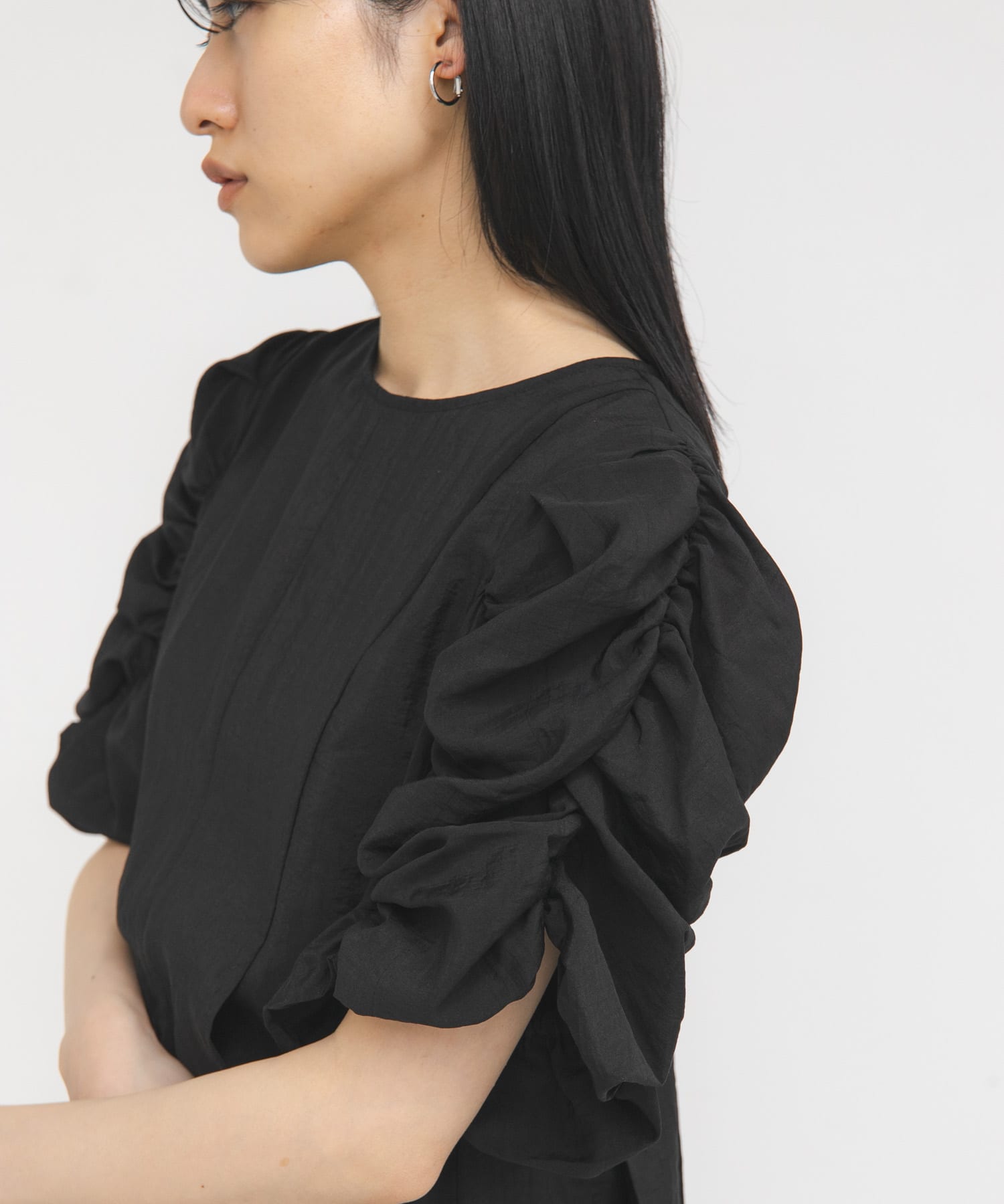 身長：160cm サイズ：one