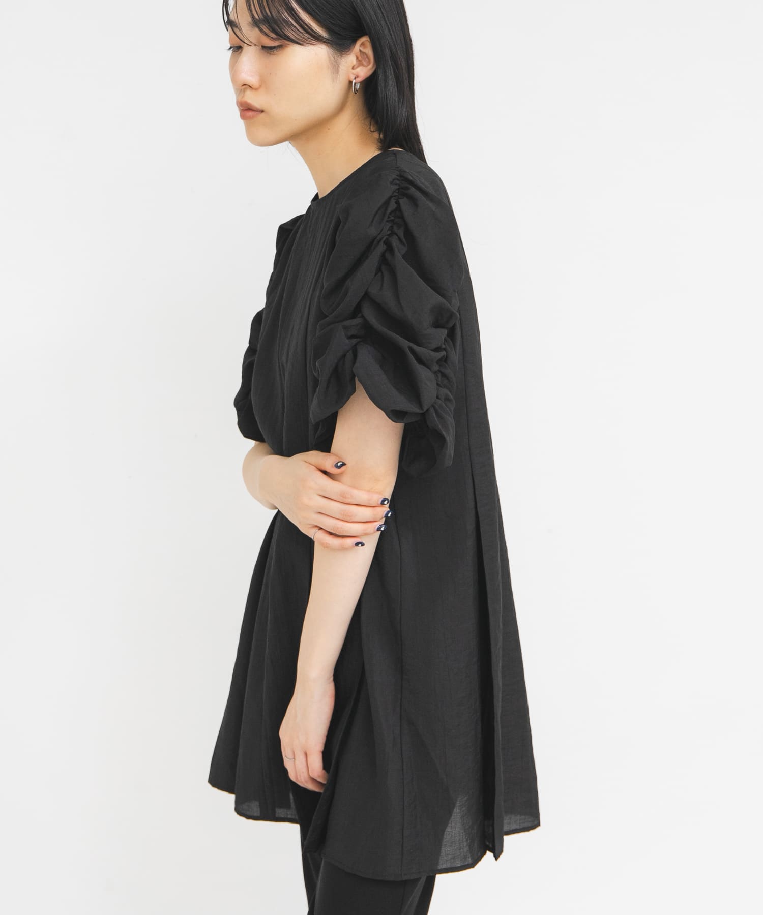 身長：160cm サイズ：one