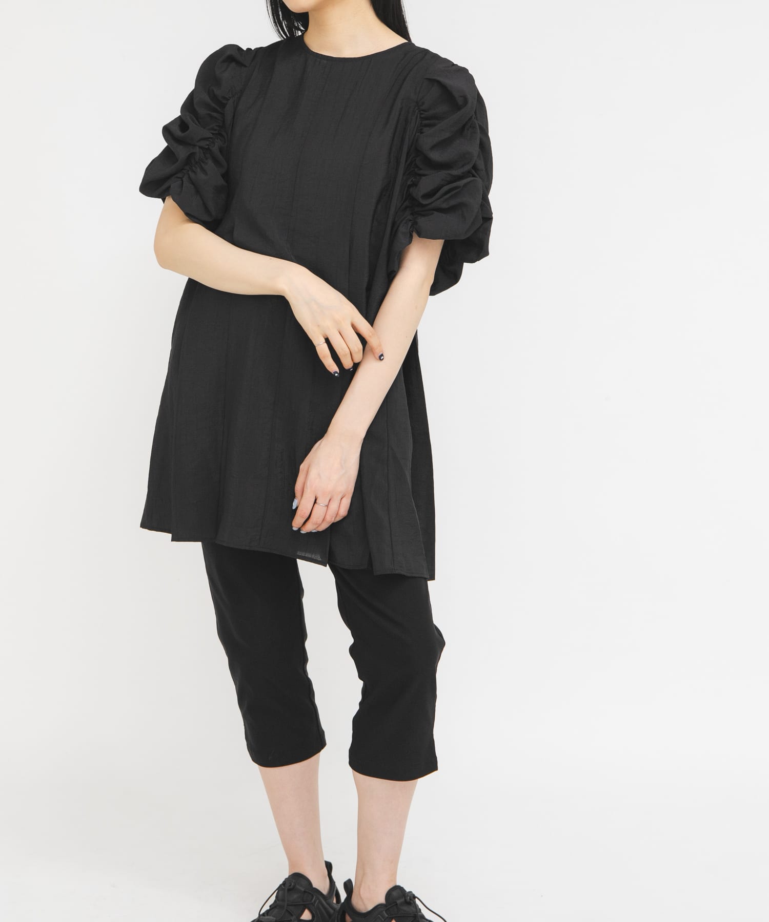 身長：160cm サイズ：one