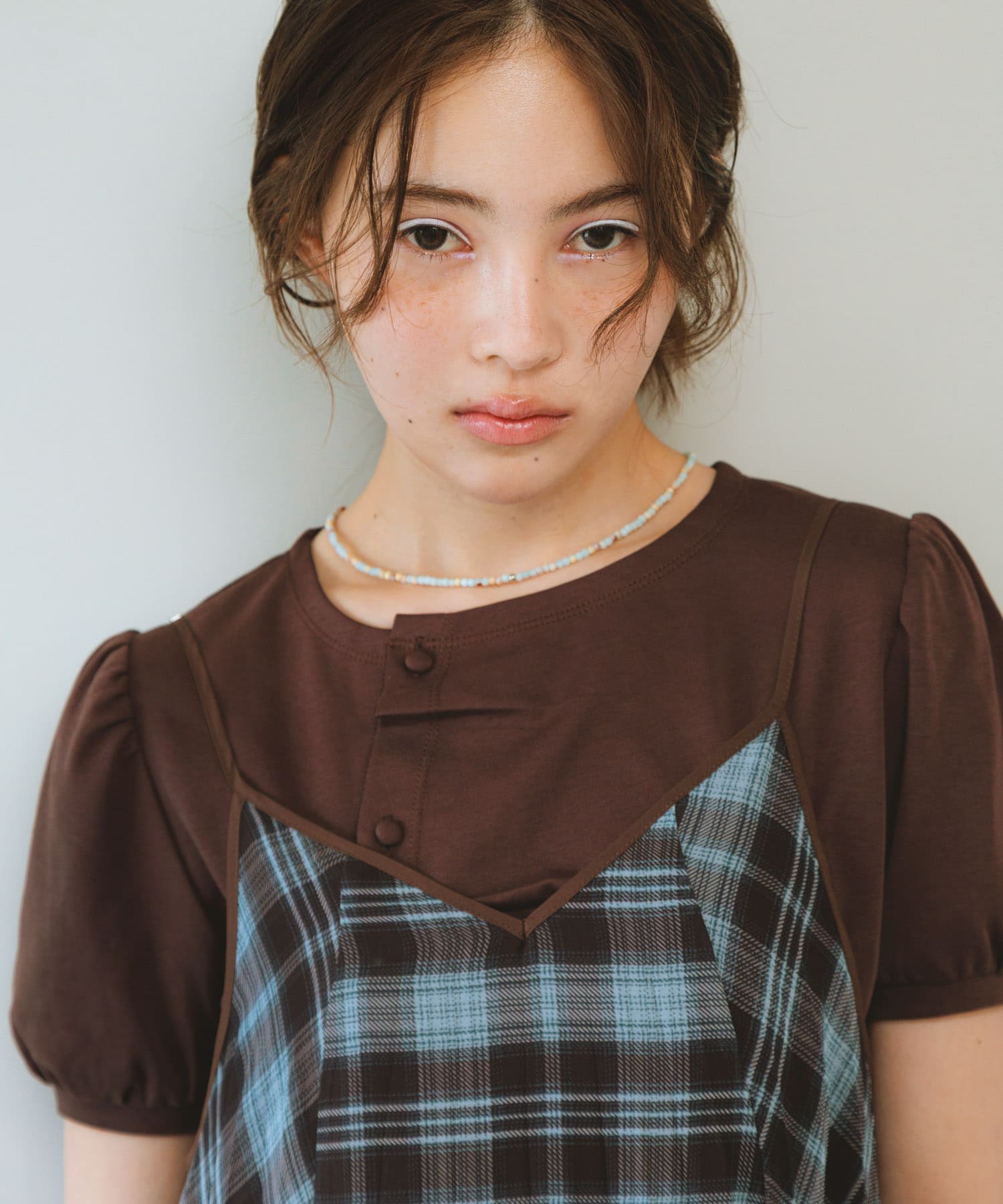 身長 : 159cm サイズ : one