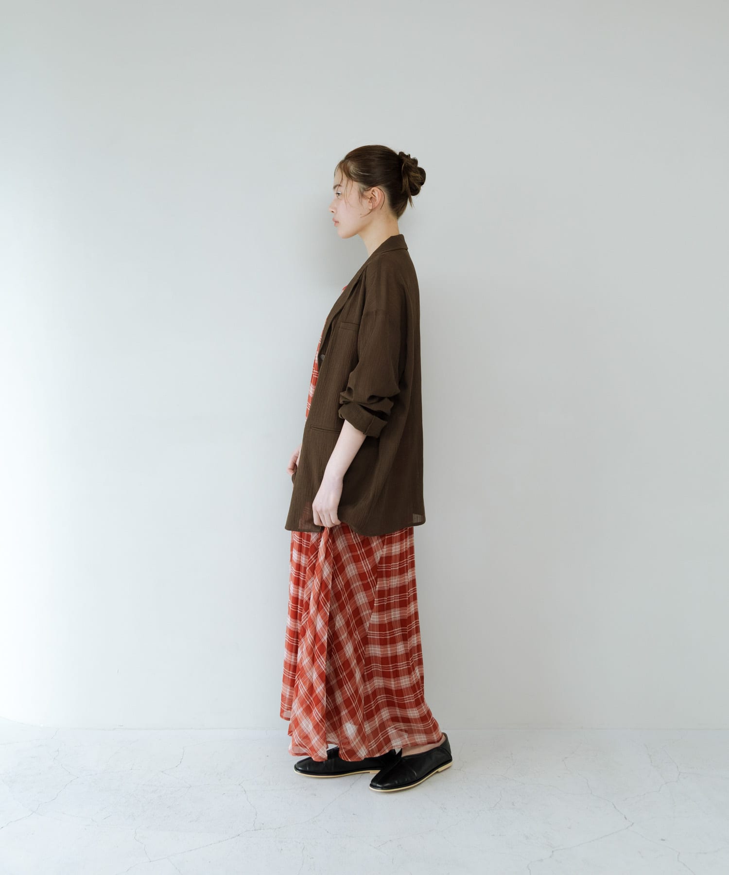 身長 : 159cm サイズ : one