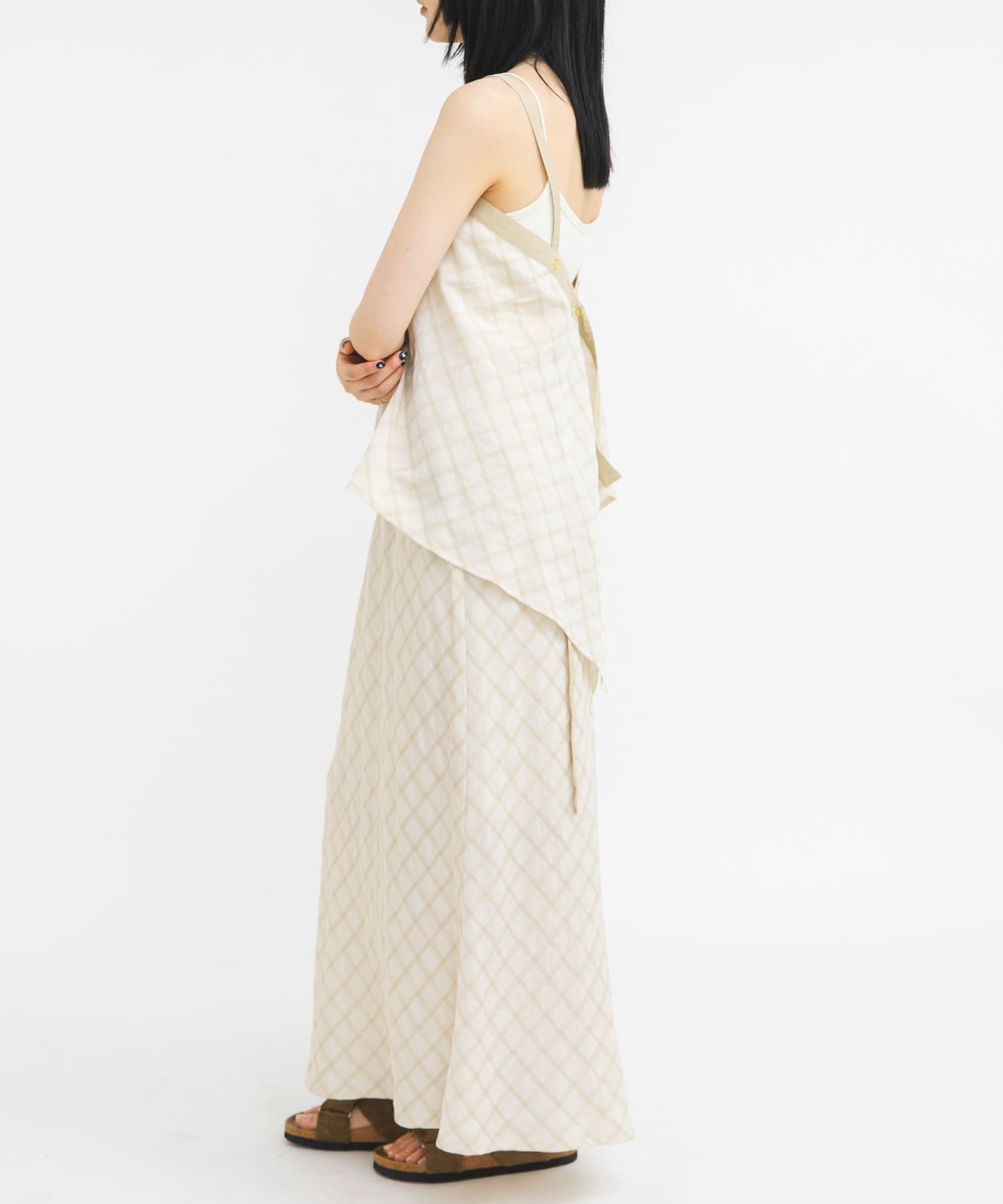 身長：160cm サイズ：one
