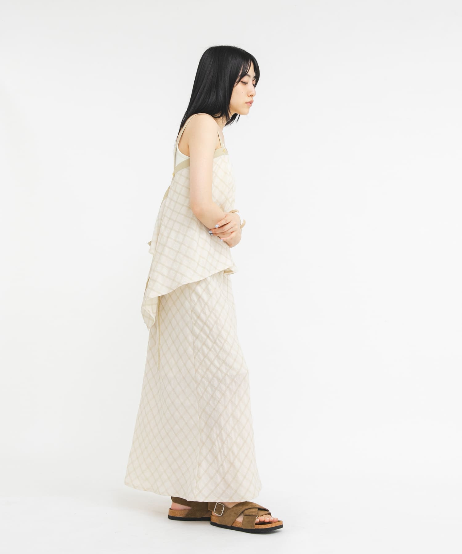 身長：160cm サイズ：one