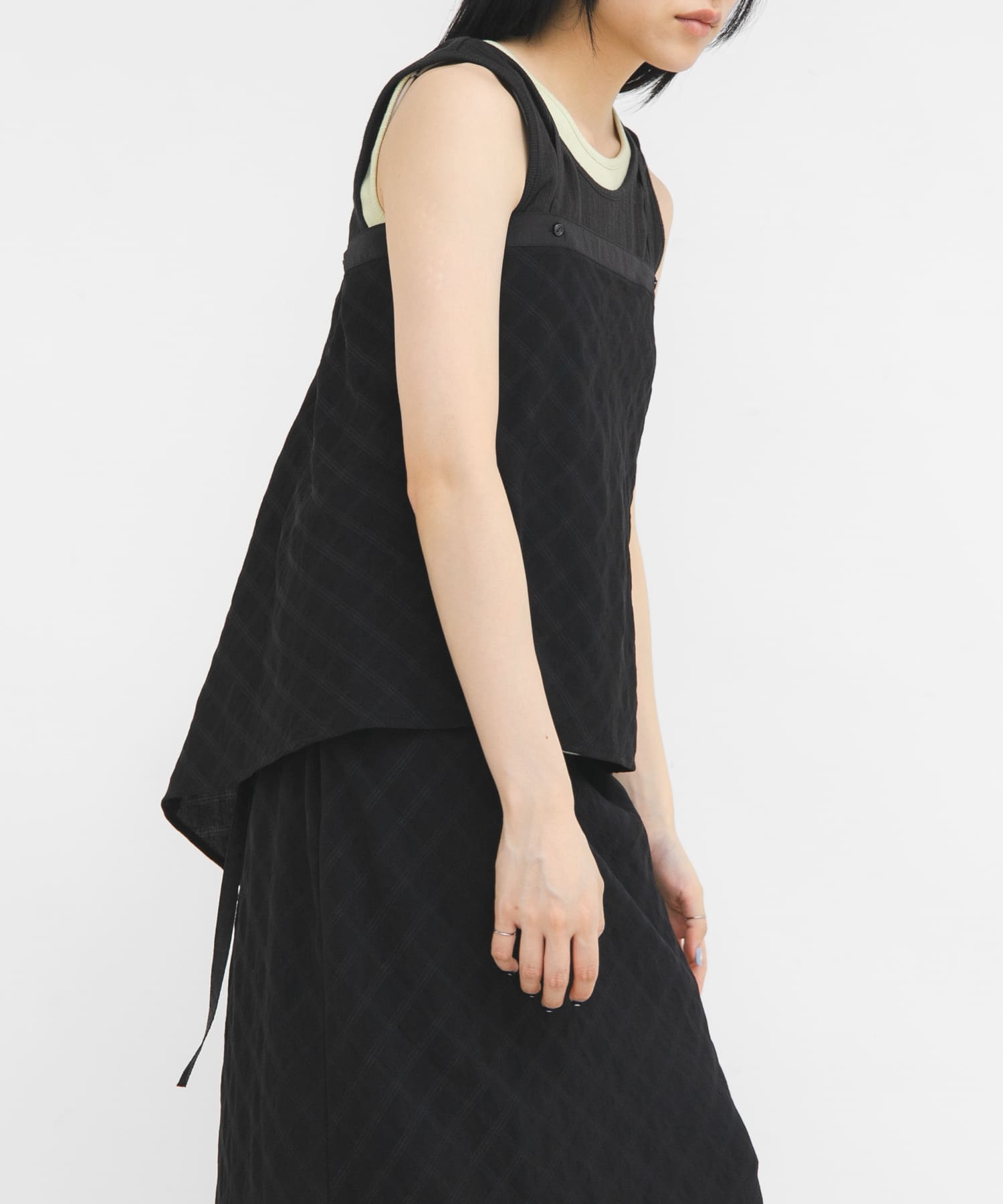 身長：160cm サイズ：one