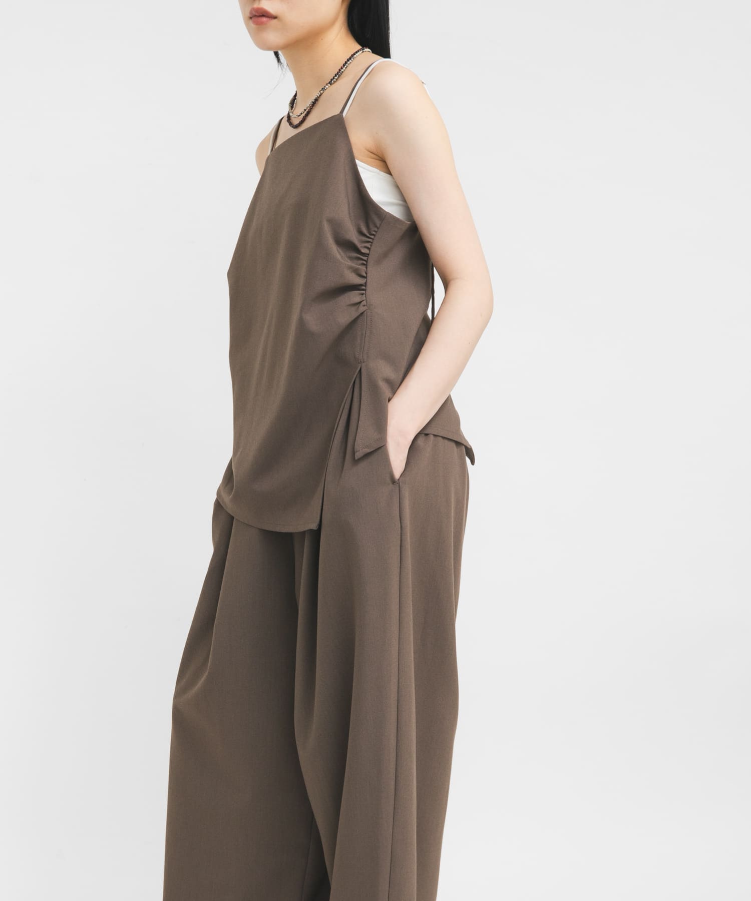 身長：160cm サイズ：one