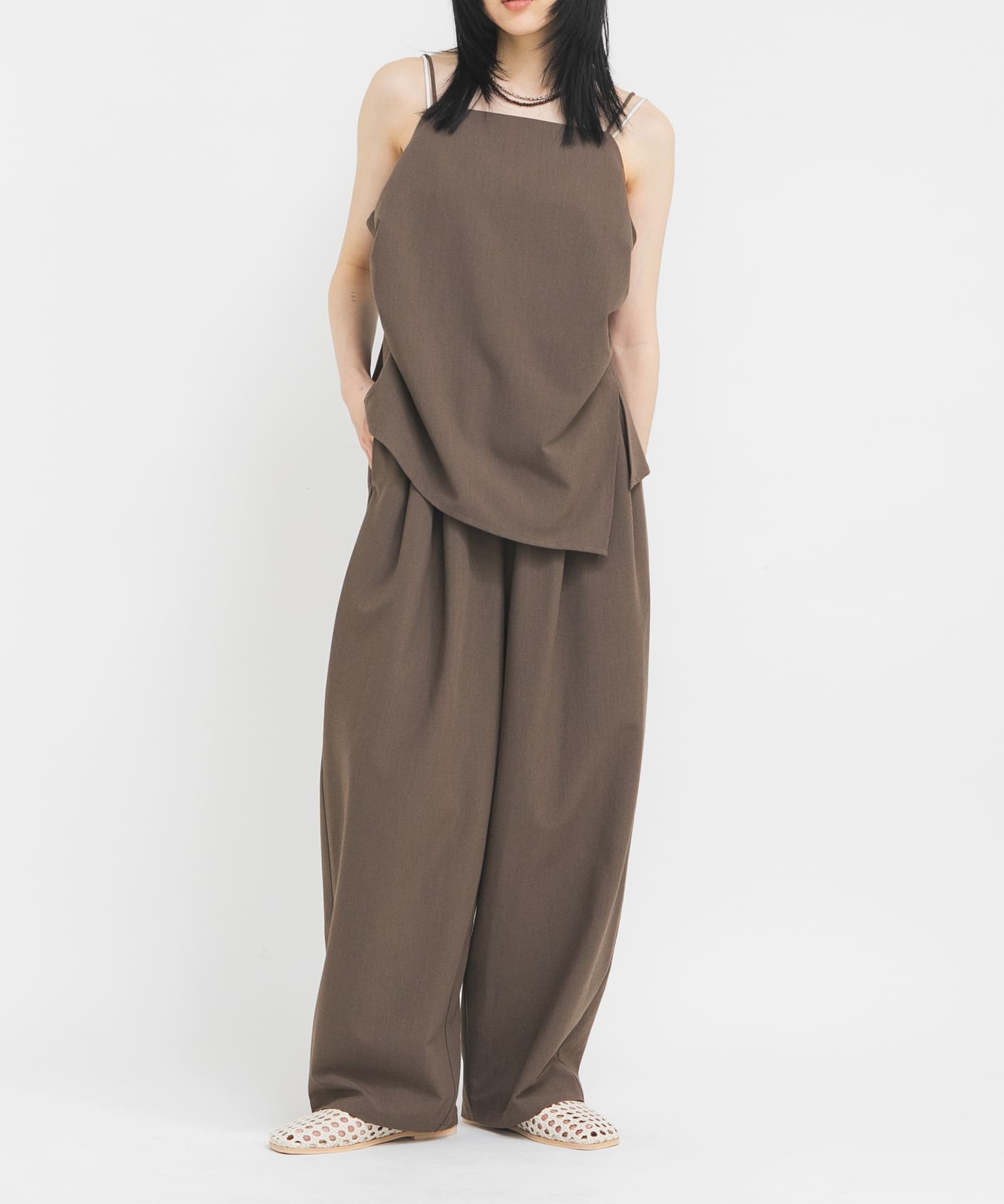 身長：160cm サイズ：one