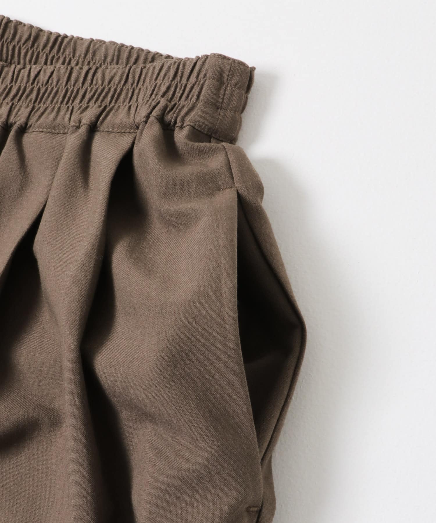 ドレープキャミソールSETパンツ BROWN One