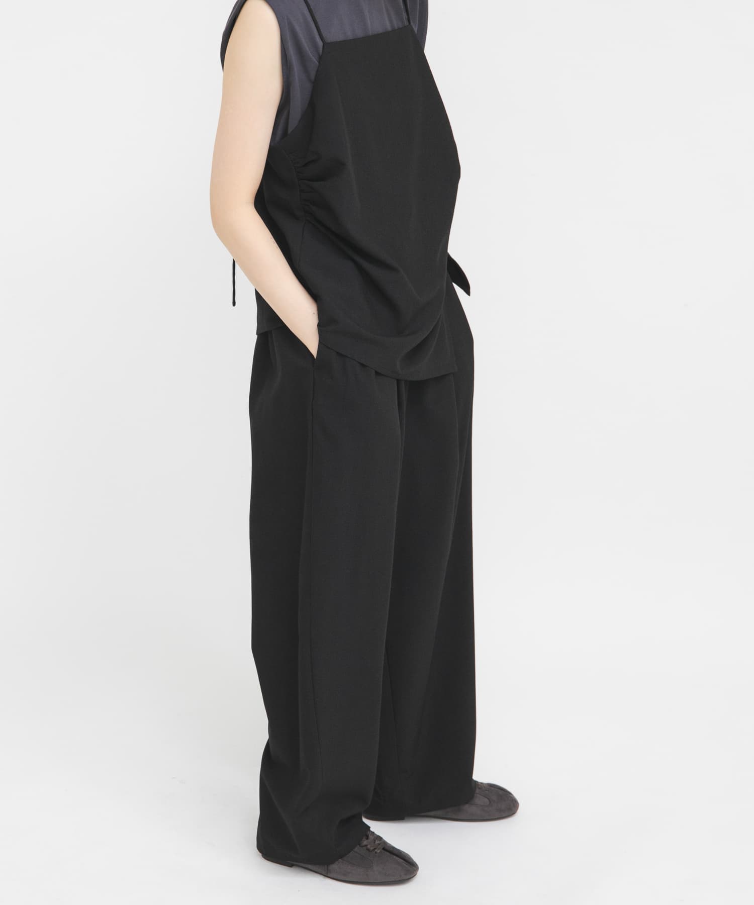 身長：160cm サイズ：one