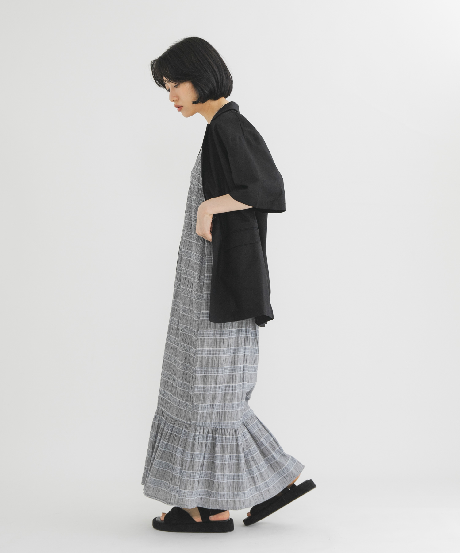 身長：160cm サイズ：one