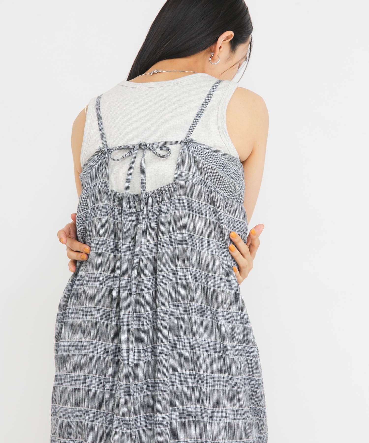 身長：163cm サイズ：one