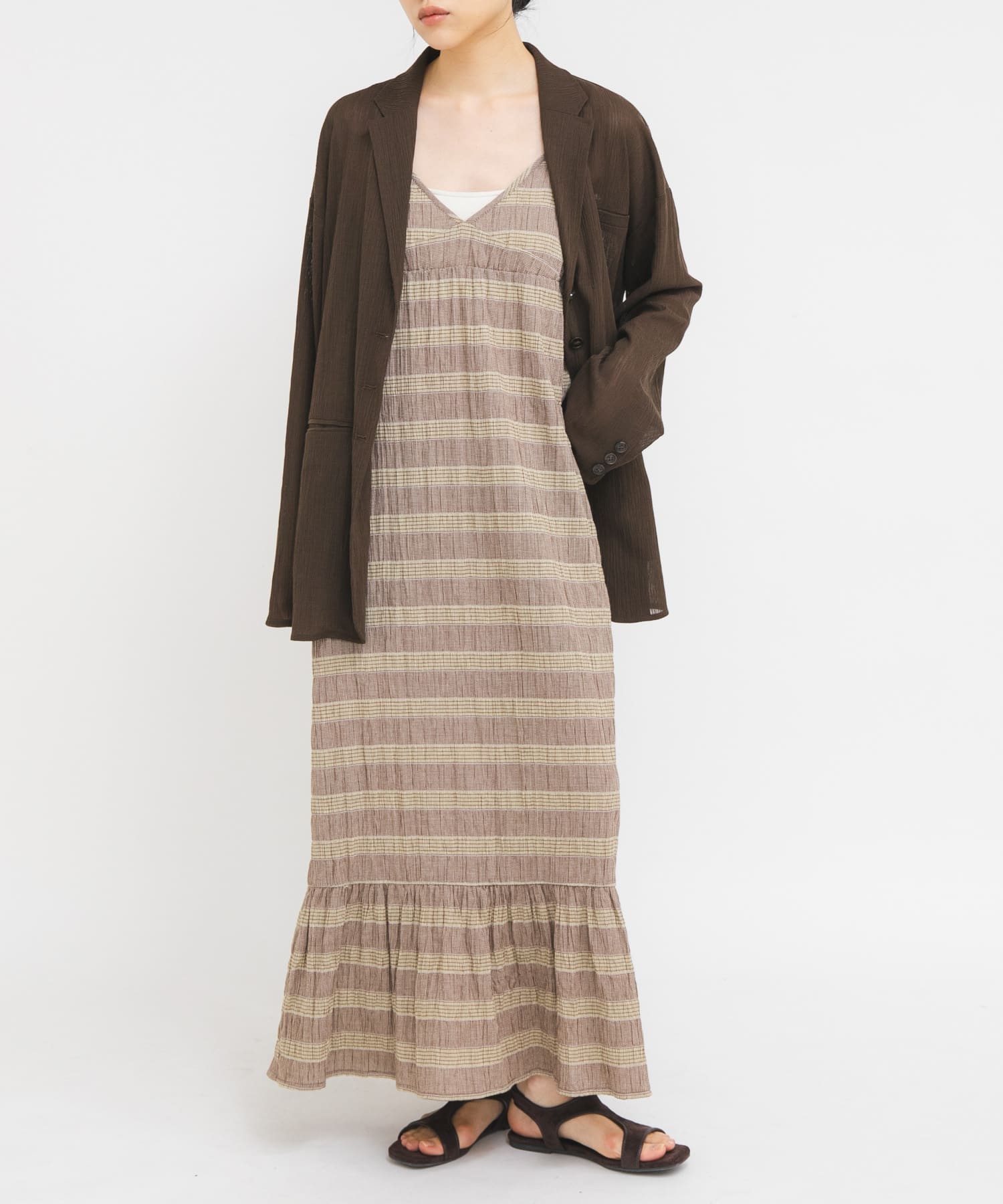 身長：160cm サイズ：one