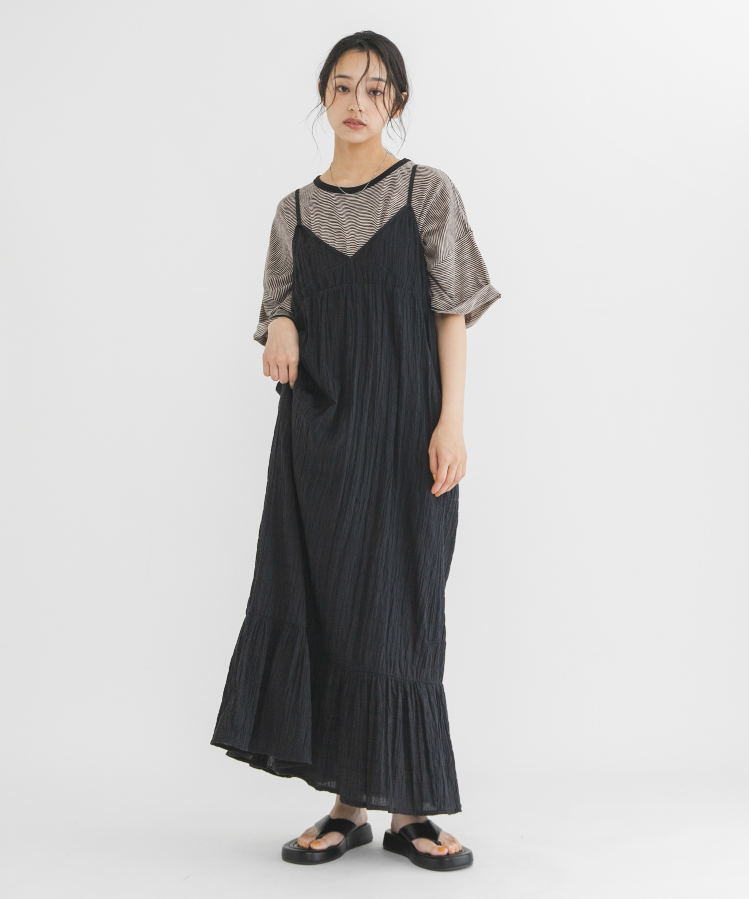 身長：163cm サイズ：one