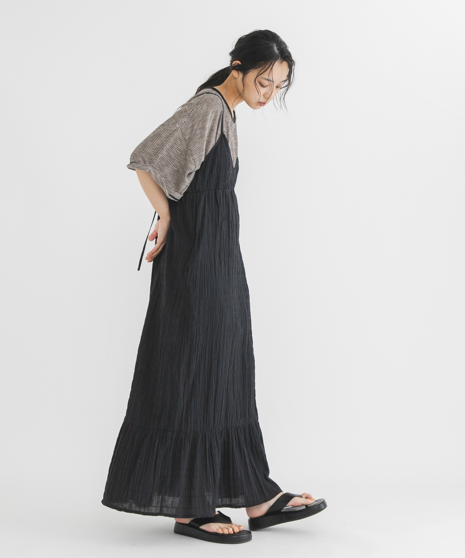 身長：163cm サイズ：one