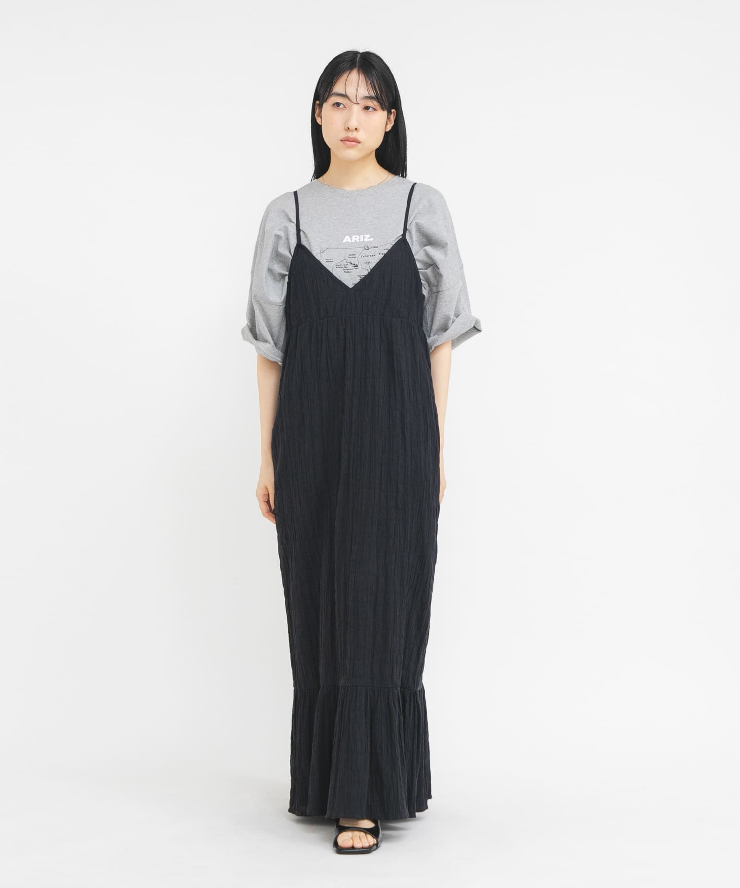 身長：160cm サイズ：one