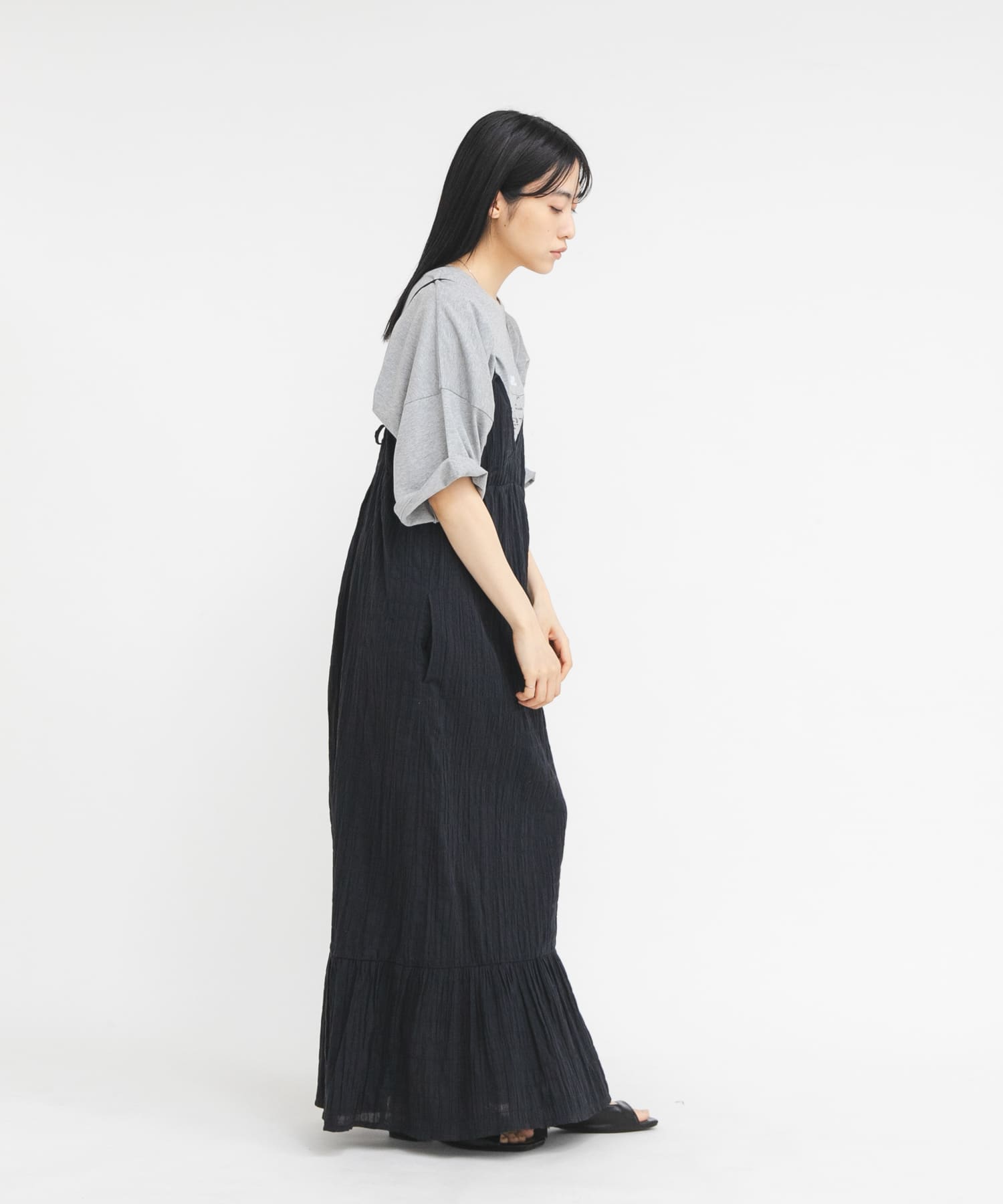 身長：160cm サイズ：one