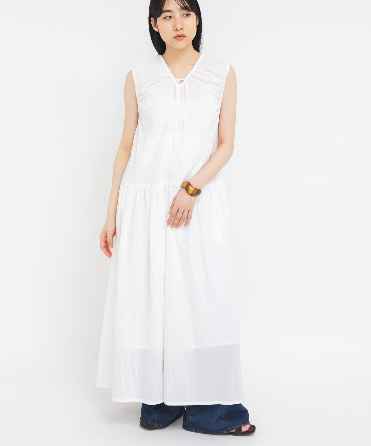 身長：160cm サイズ：one