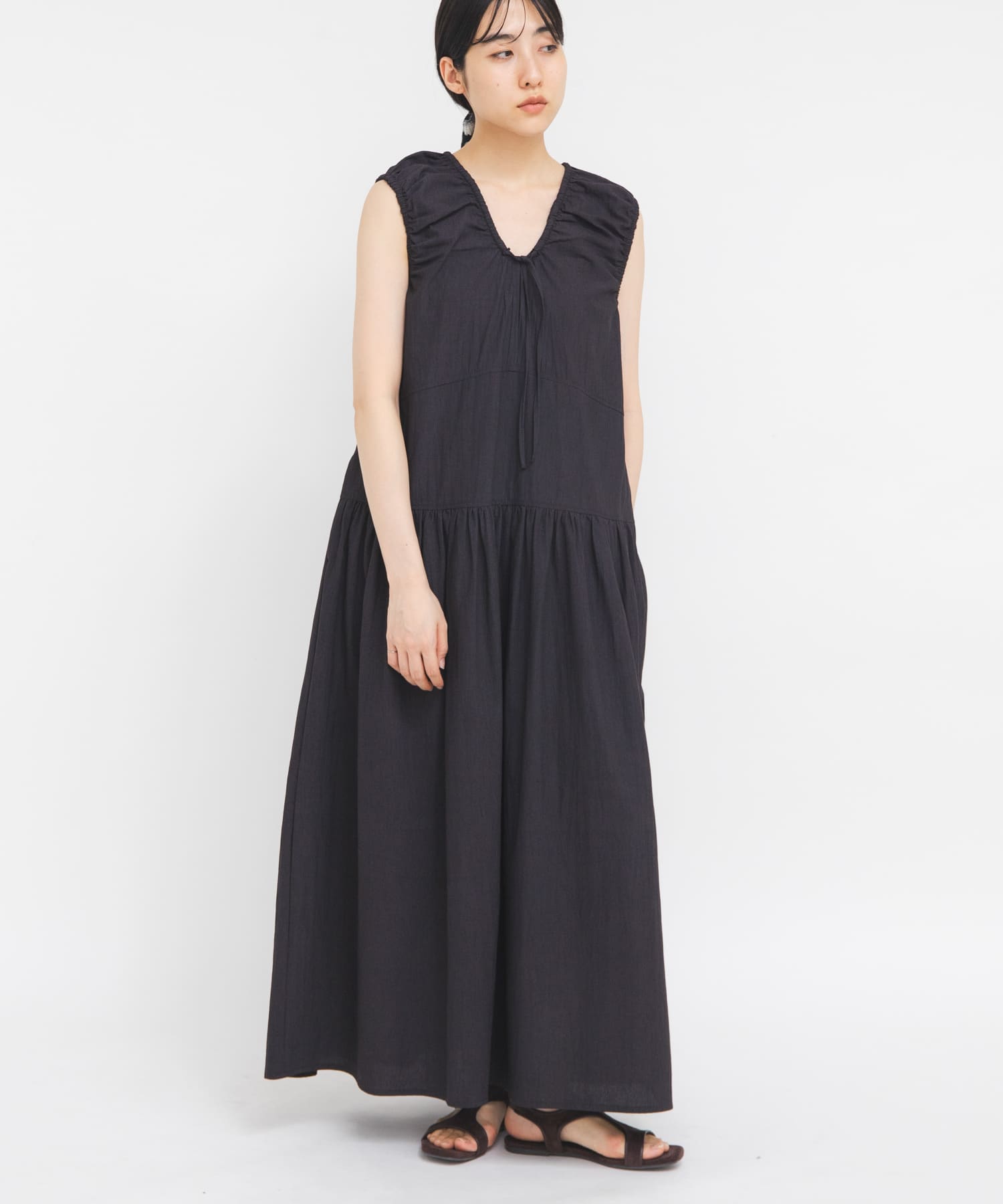 2WAYローギャザーワンピース(One BLACK): ワンピース｜URBAN RESEARCH