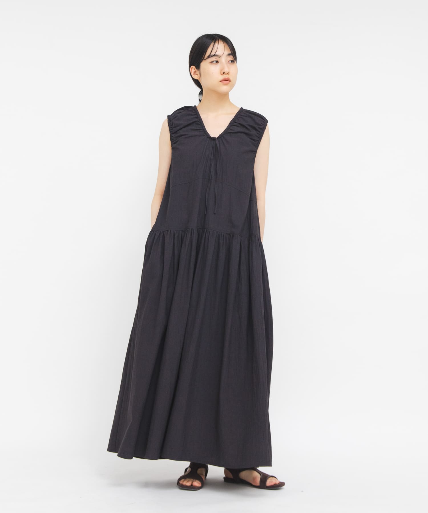 2WAYローギャザーワンピース(One BLACK): ワンピース｜URBAN RESEARCH