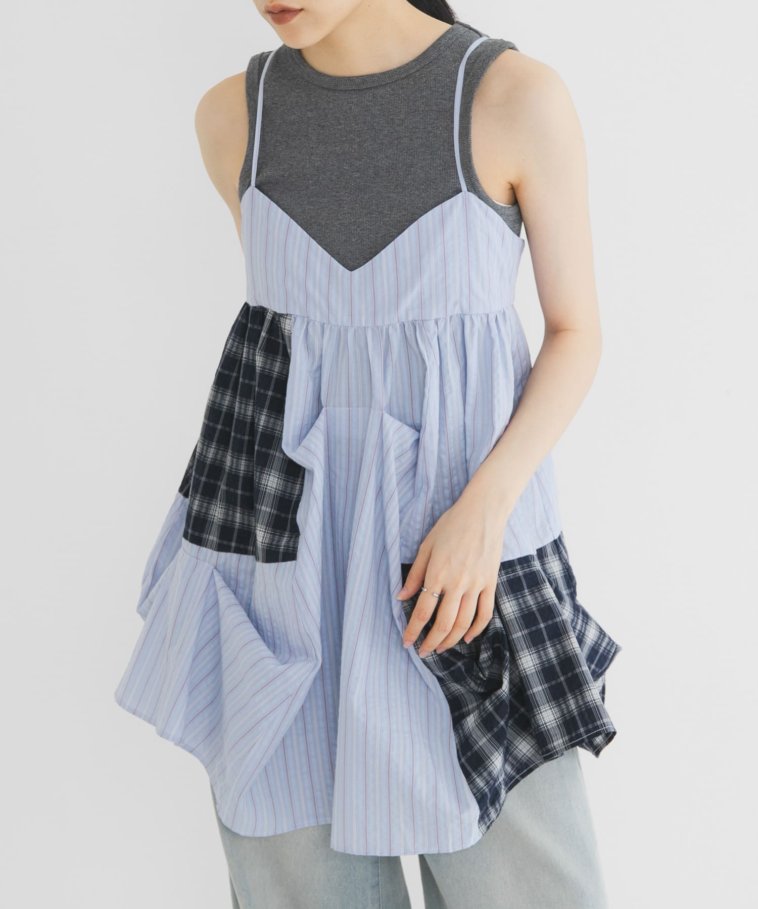 身長 : 160cm サイズ : one