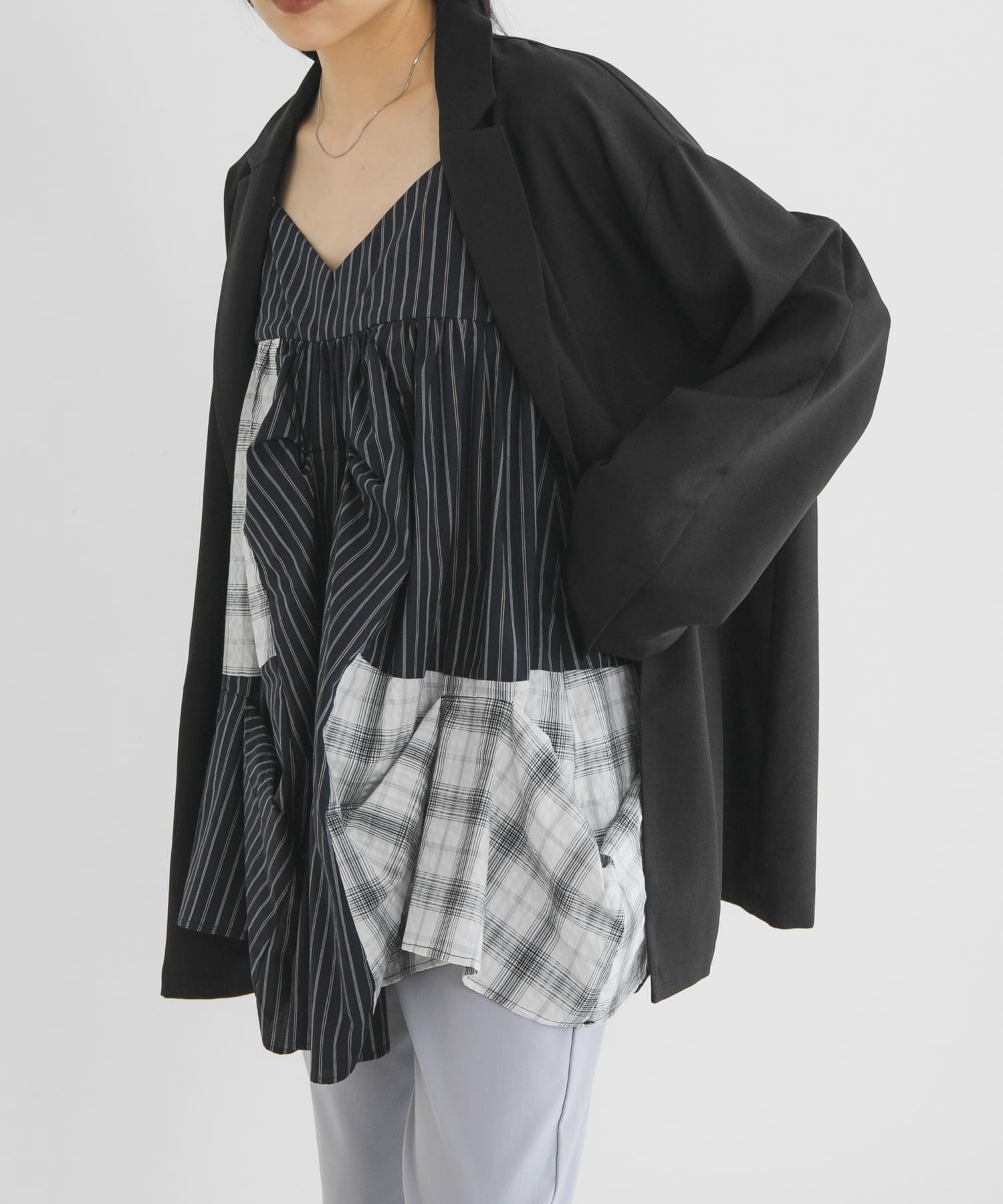 身長 : 160cm サイズ : one