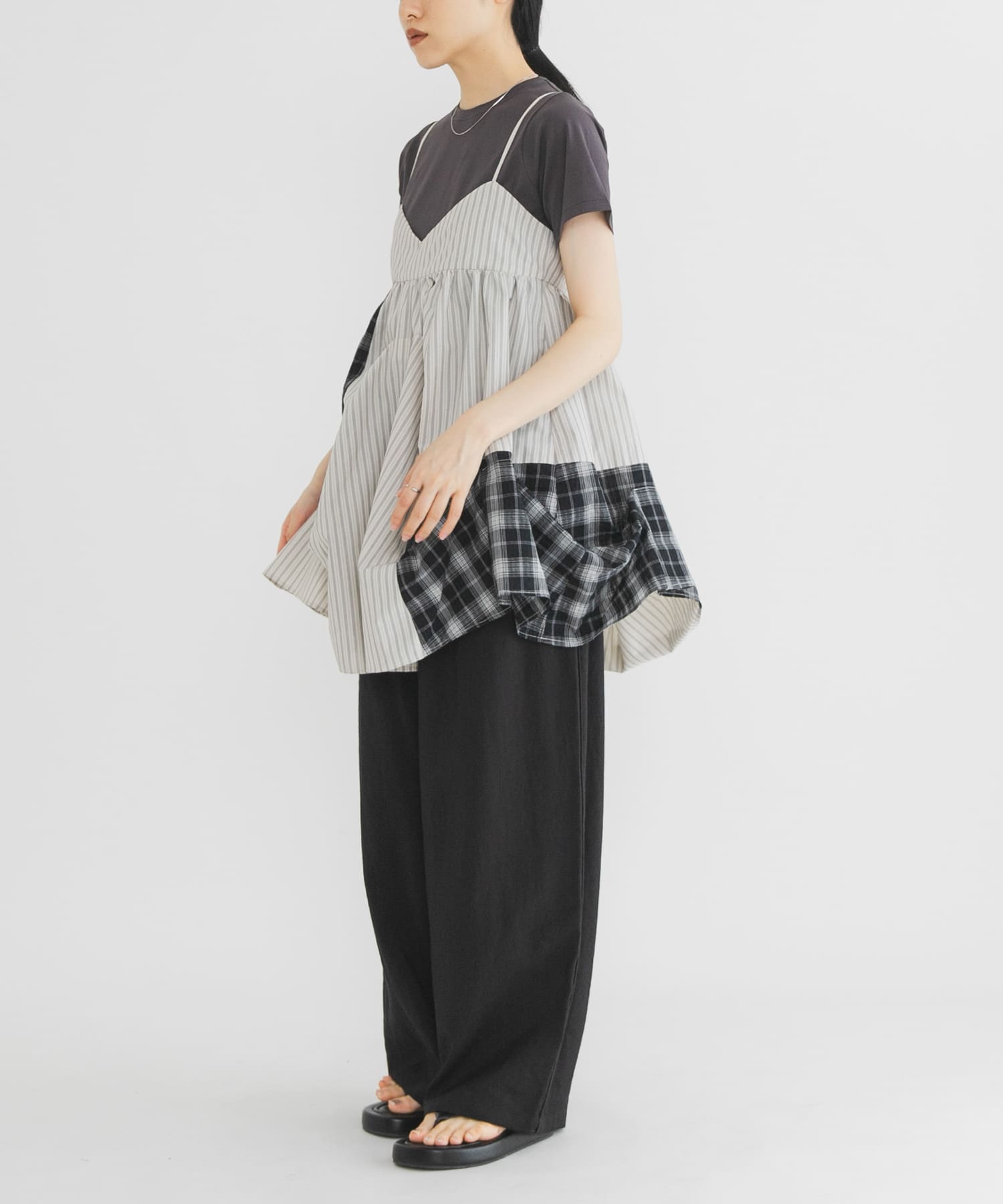 身長 : 160cm サイズ : one