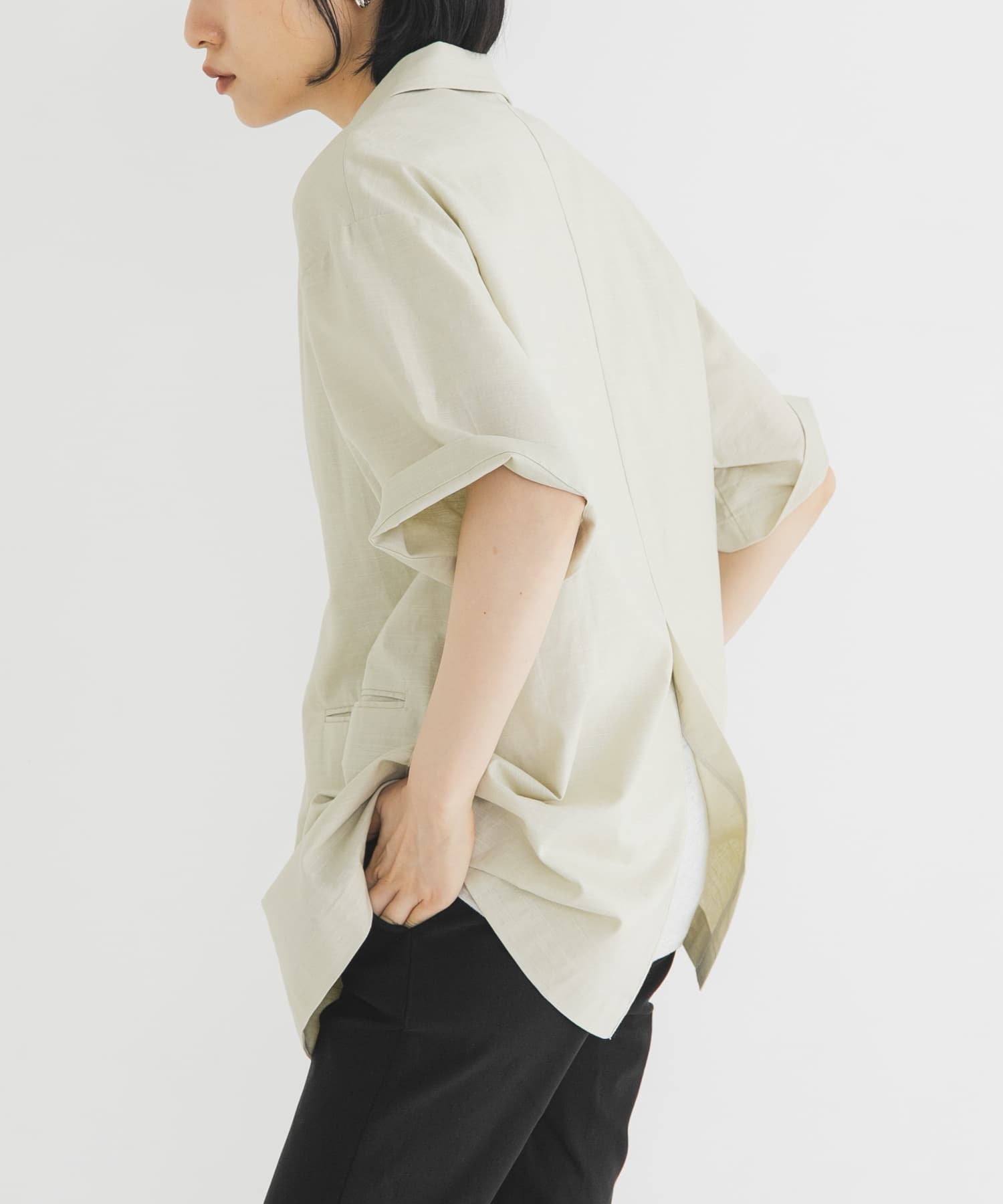 身長：160cm サイズ：one