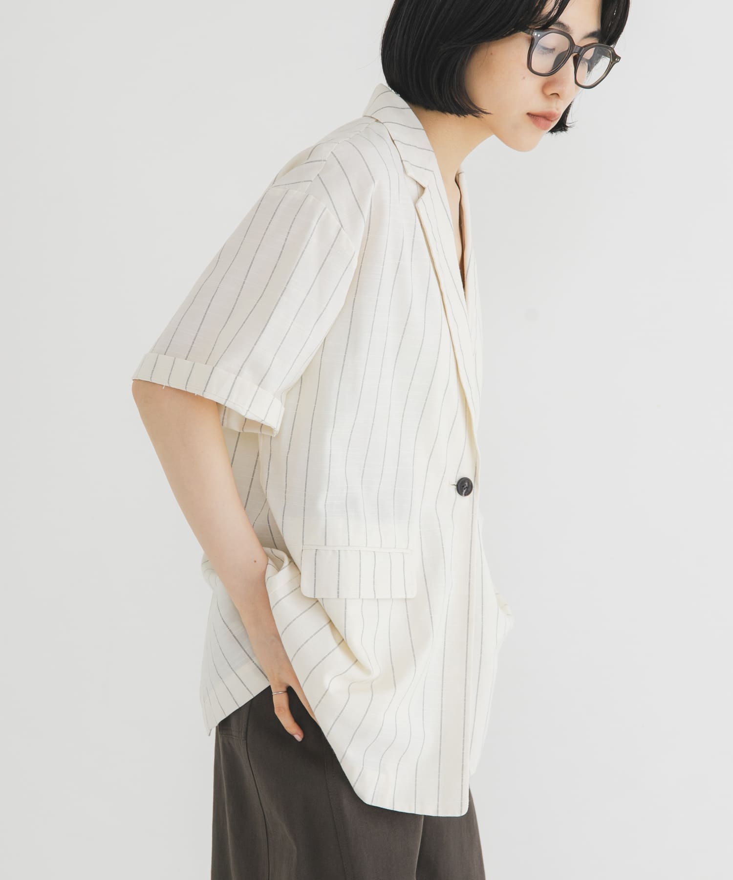 身長：160cm サイズ：one