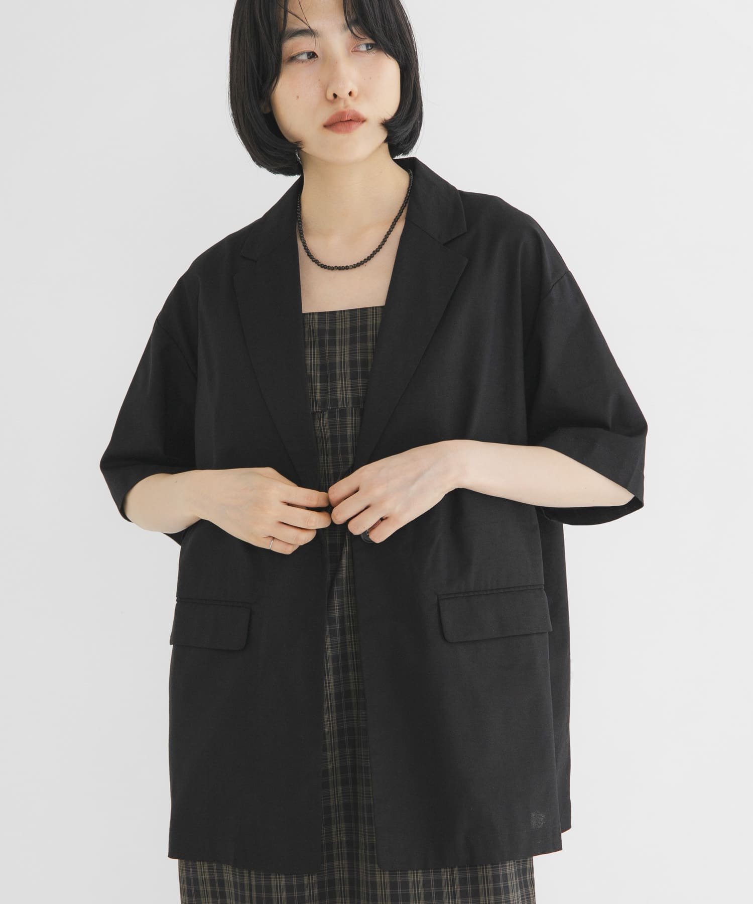 身長：160cm サイズ：one