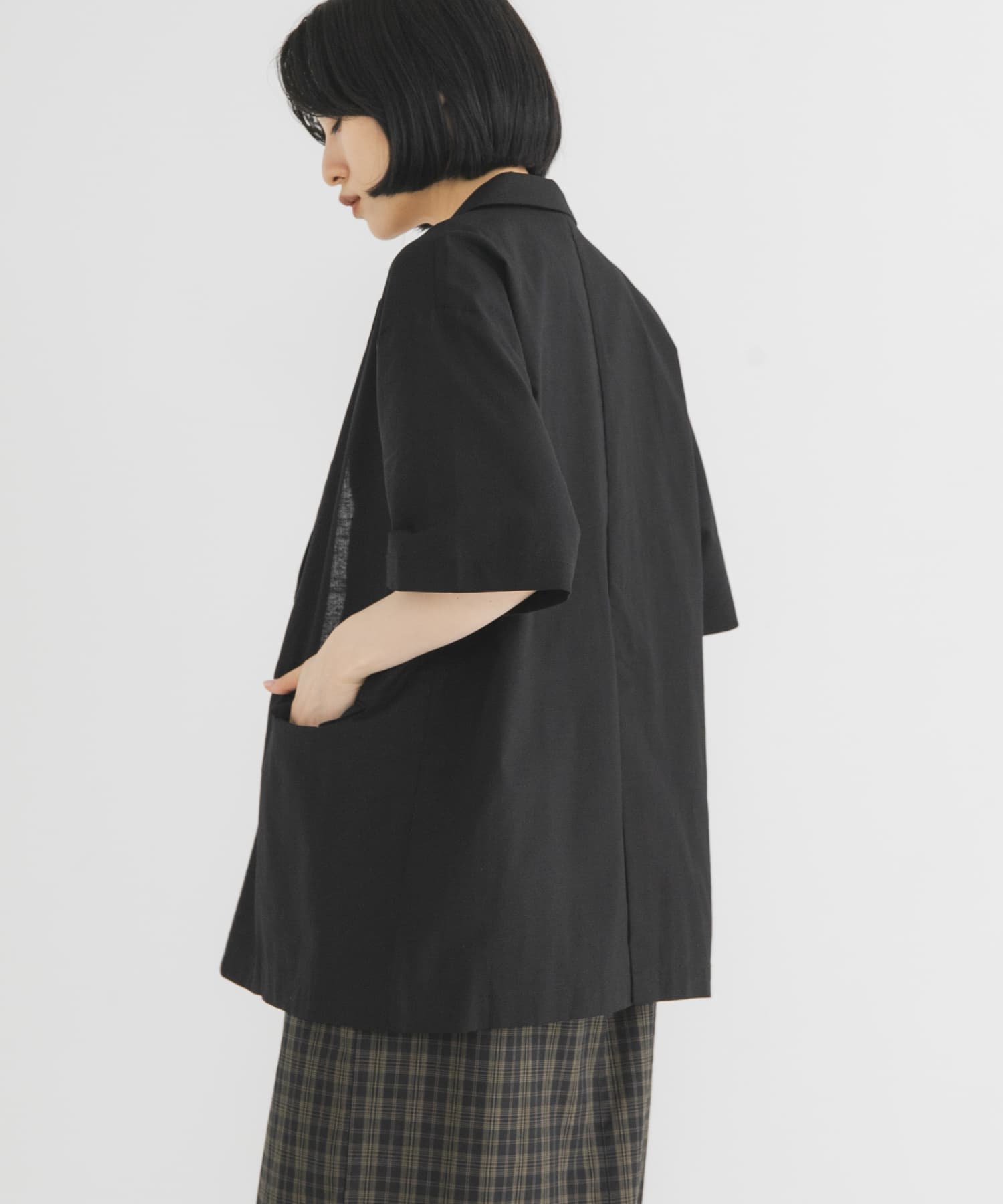 身長：160cm サイズ：one
